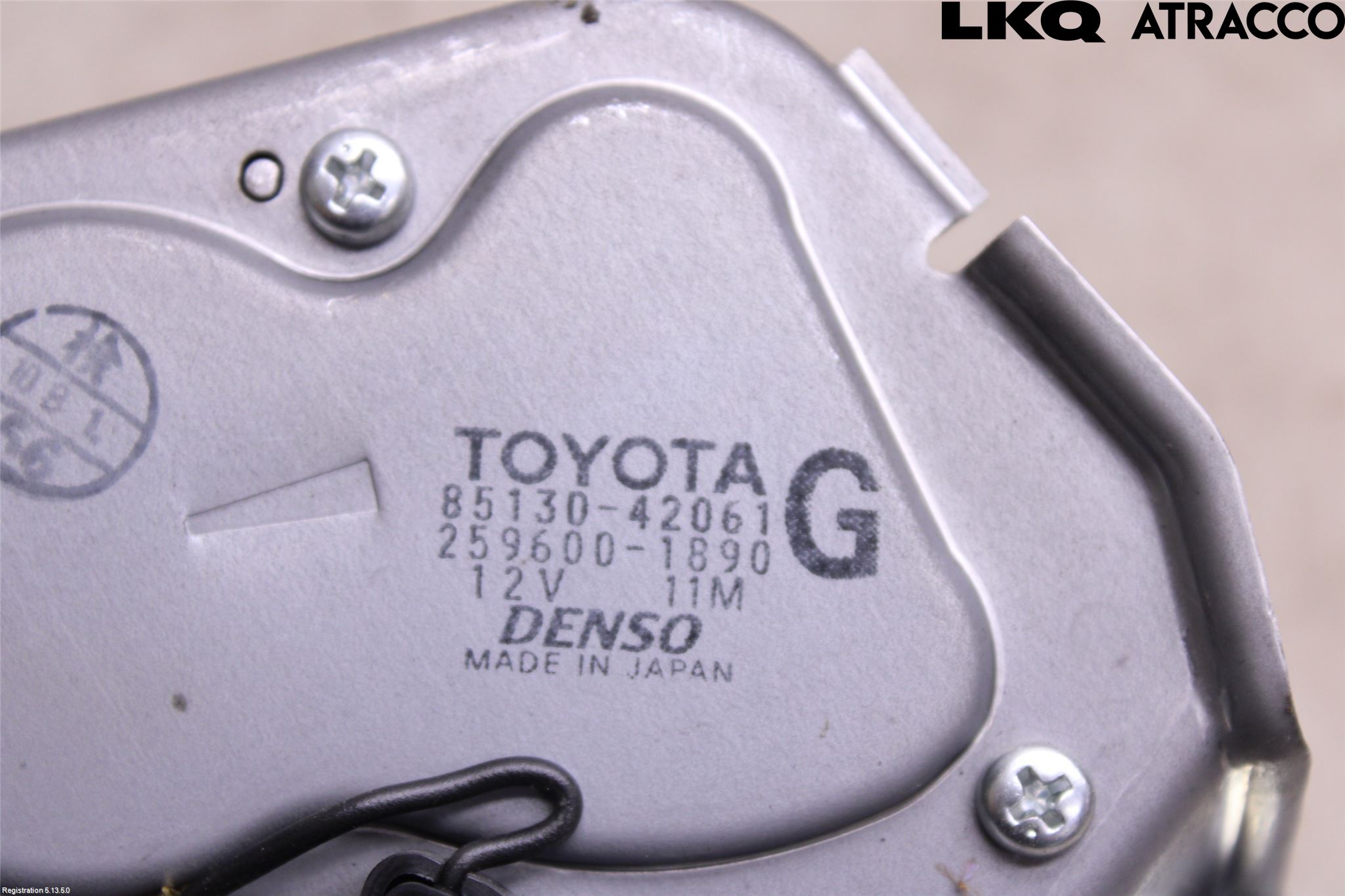 Toyota RAV 4 06-12 Torkarmotor Baklucka