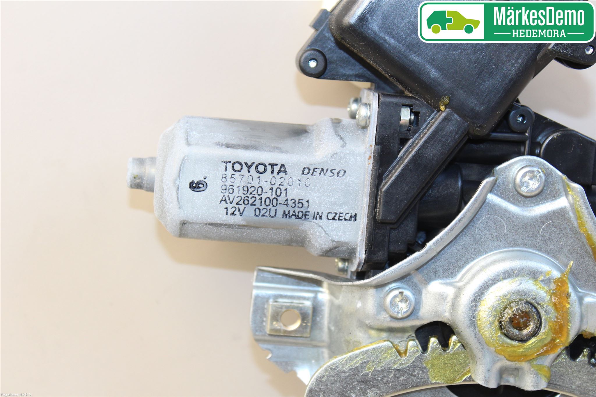 Toyota AURIS 13-19 Fönsterhiss El Kompl