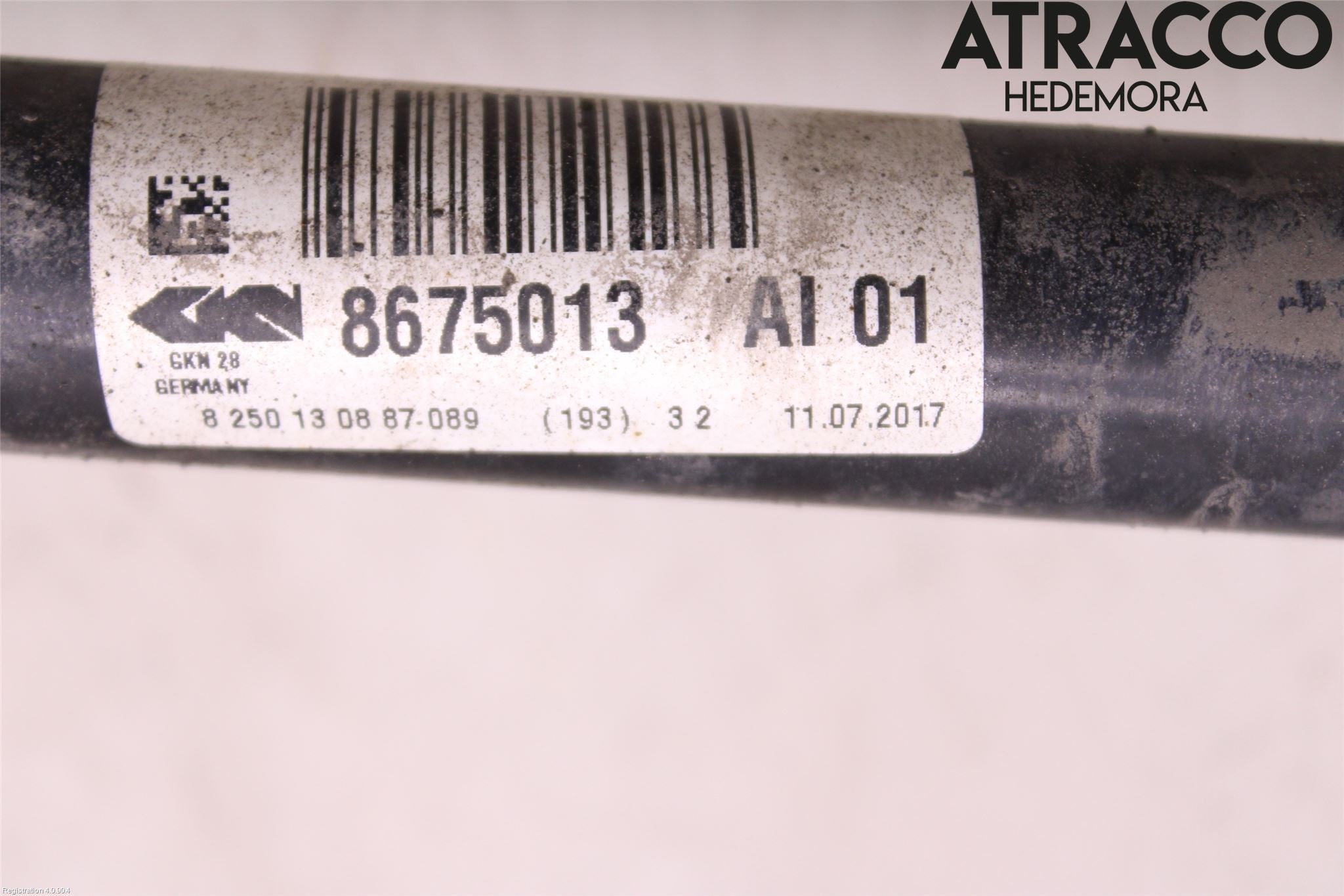 BMW X4 F26 14-18 Drivaxel Fram Vänster