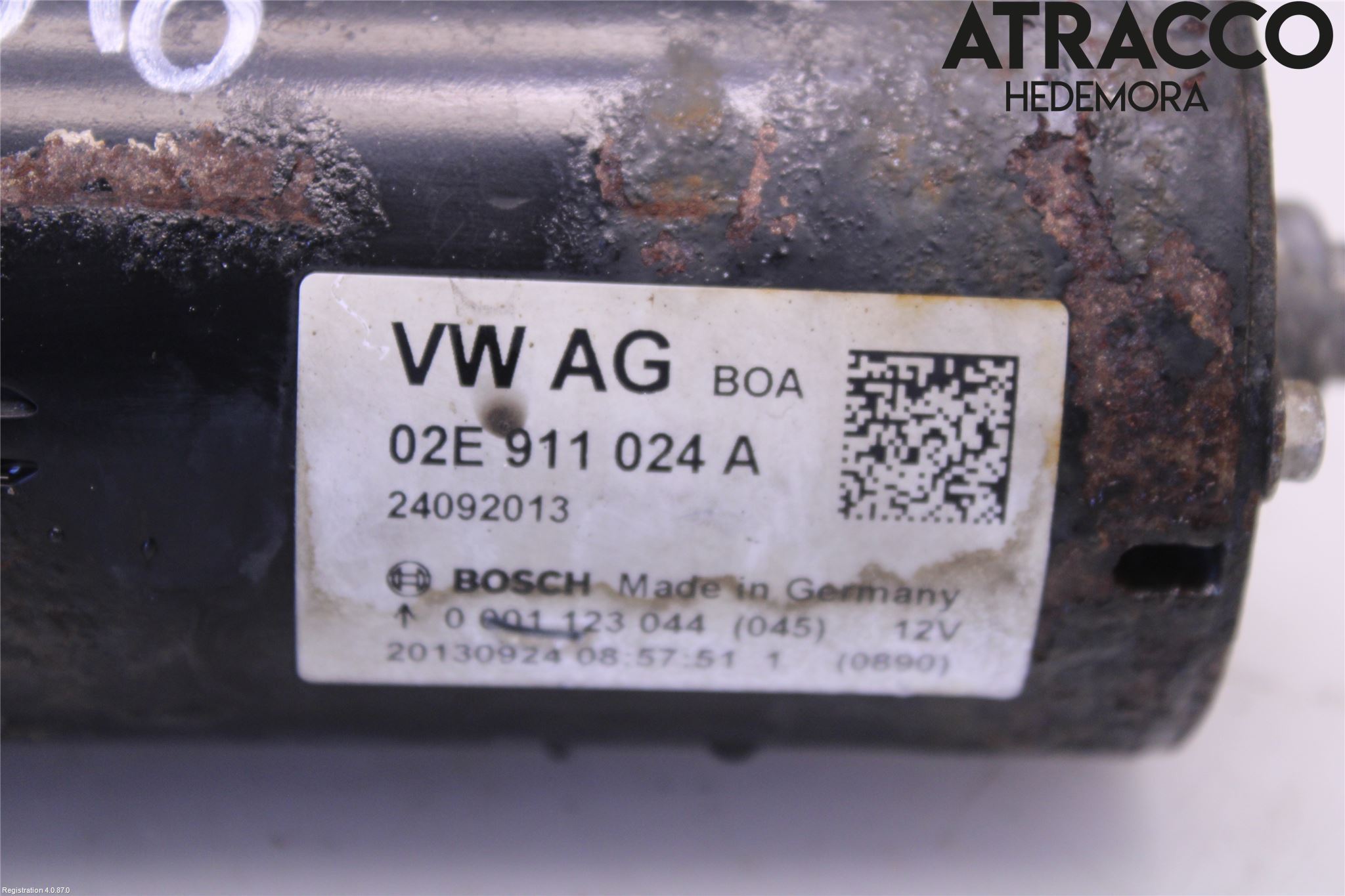 Volkswagen VW TRANSP/CARAVELLE (T5) 04-15 Startmotor Diesel