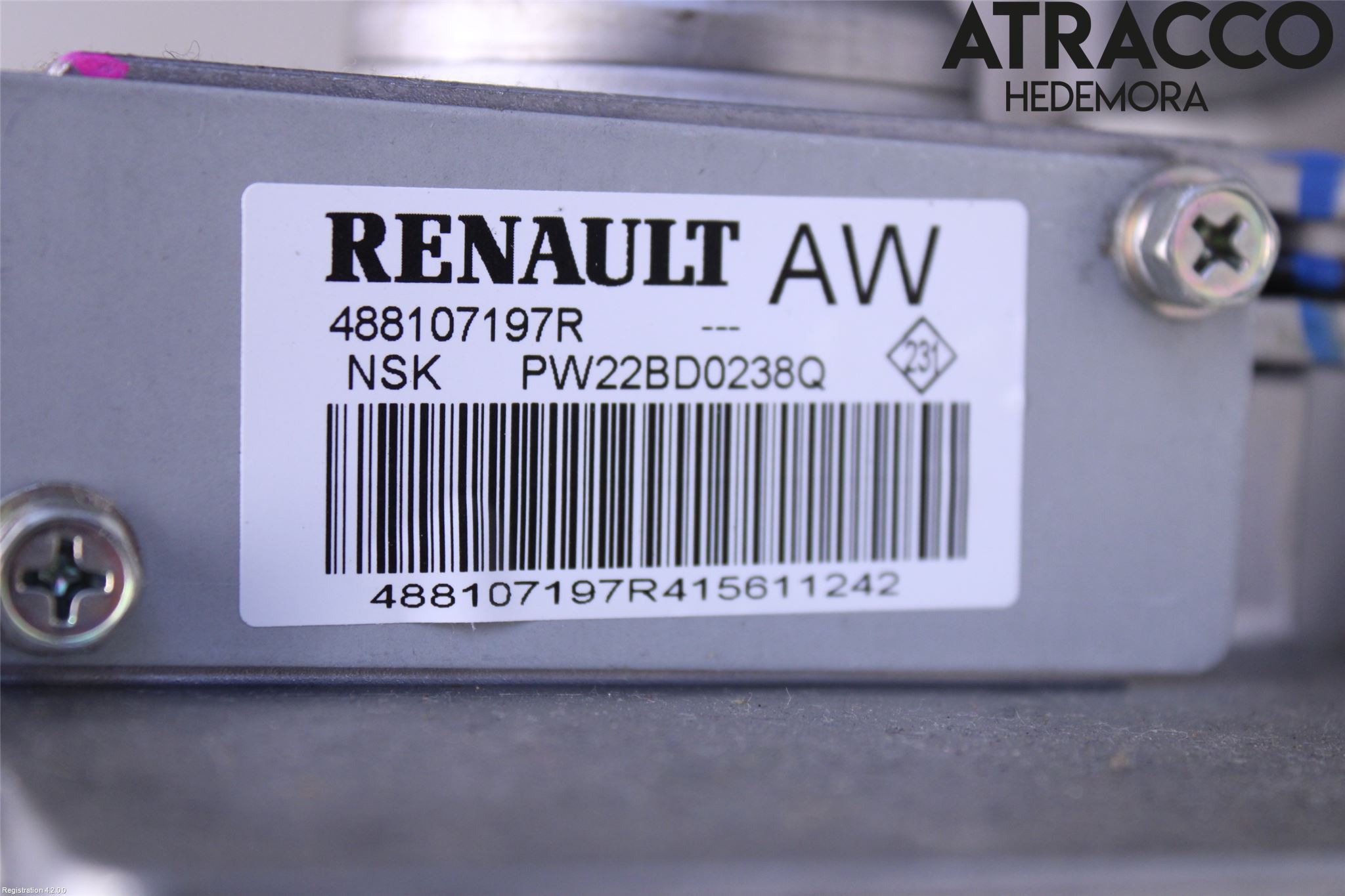 Renault KADJAR 15- Rattaxelagg Med Inb Servo