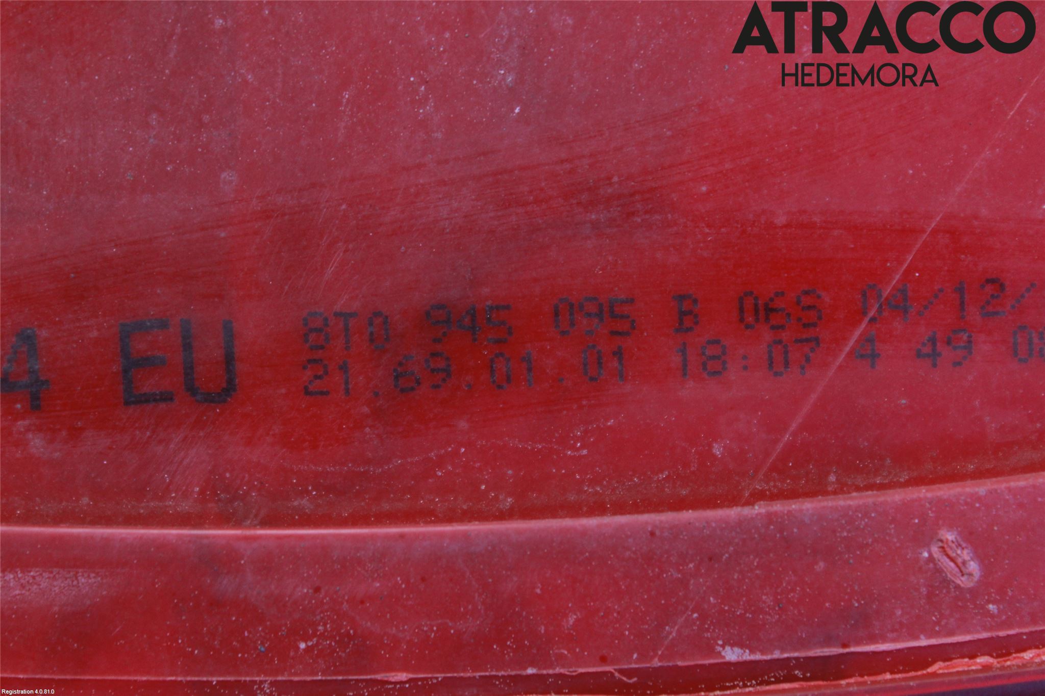 Audi A5 07-16 Bakljus Vänster