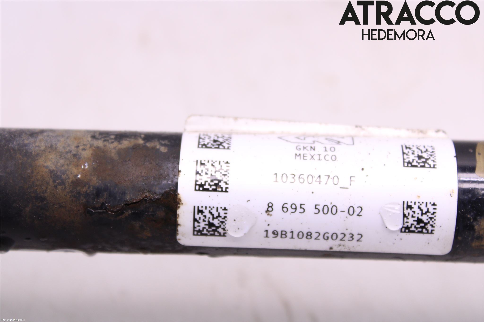 BMW X4 G02 18- Drivaxel Bak Höger