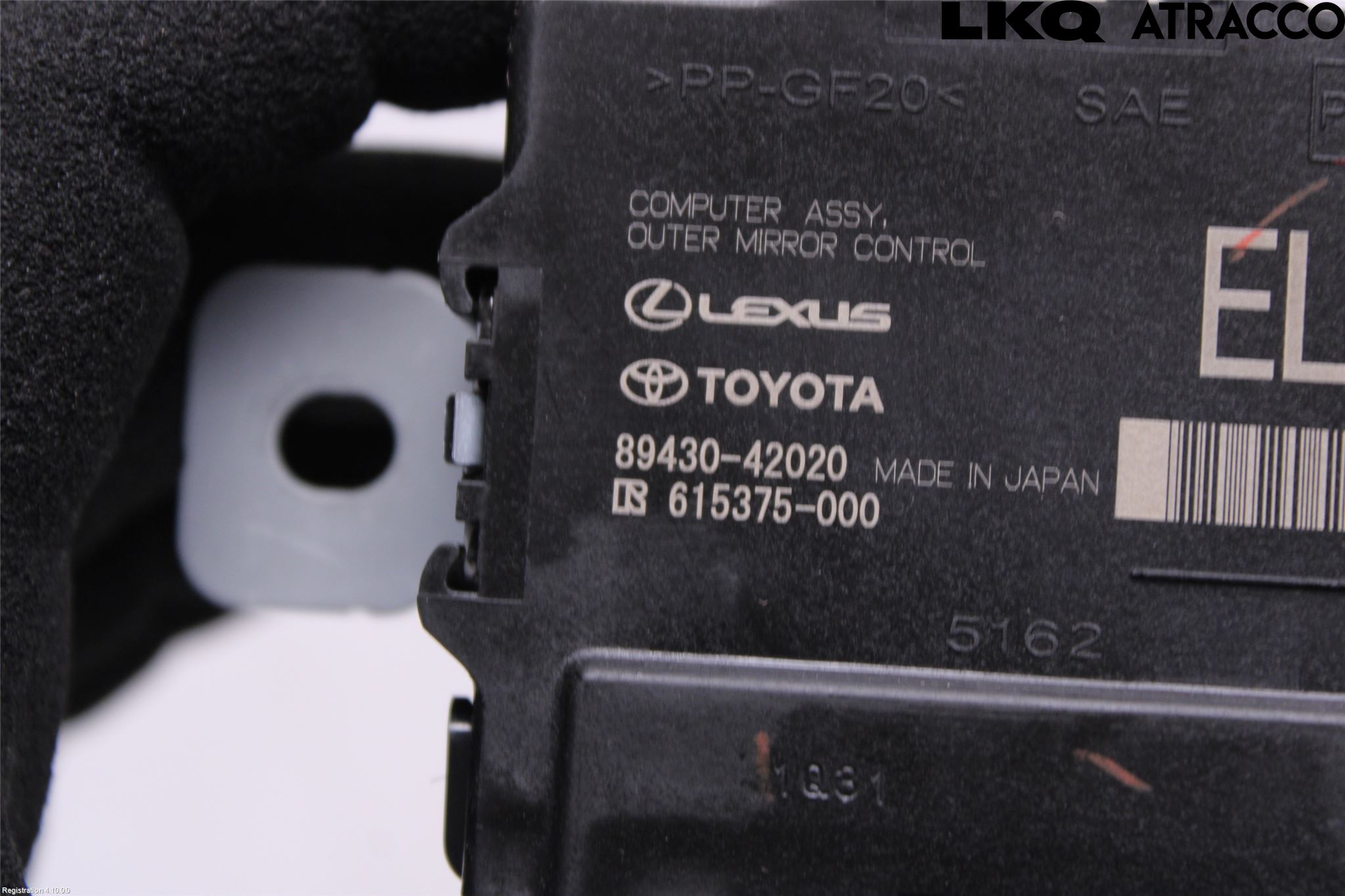 Toyota bZ4X EA10 22- Styrenhet Dörr