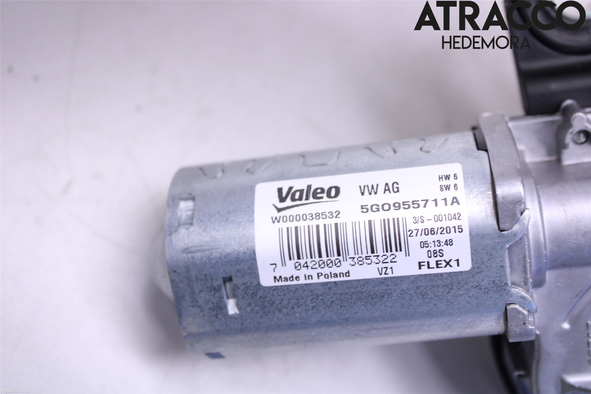 Volkswagen VW GOLF SPORTSVAN 15-20 Torkarmotor Baklucka