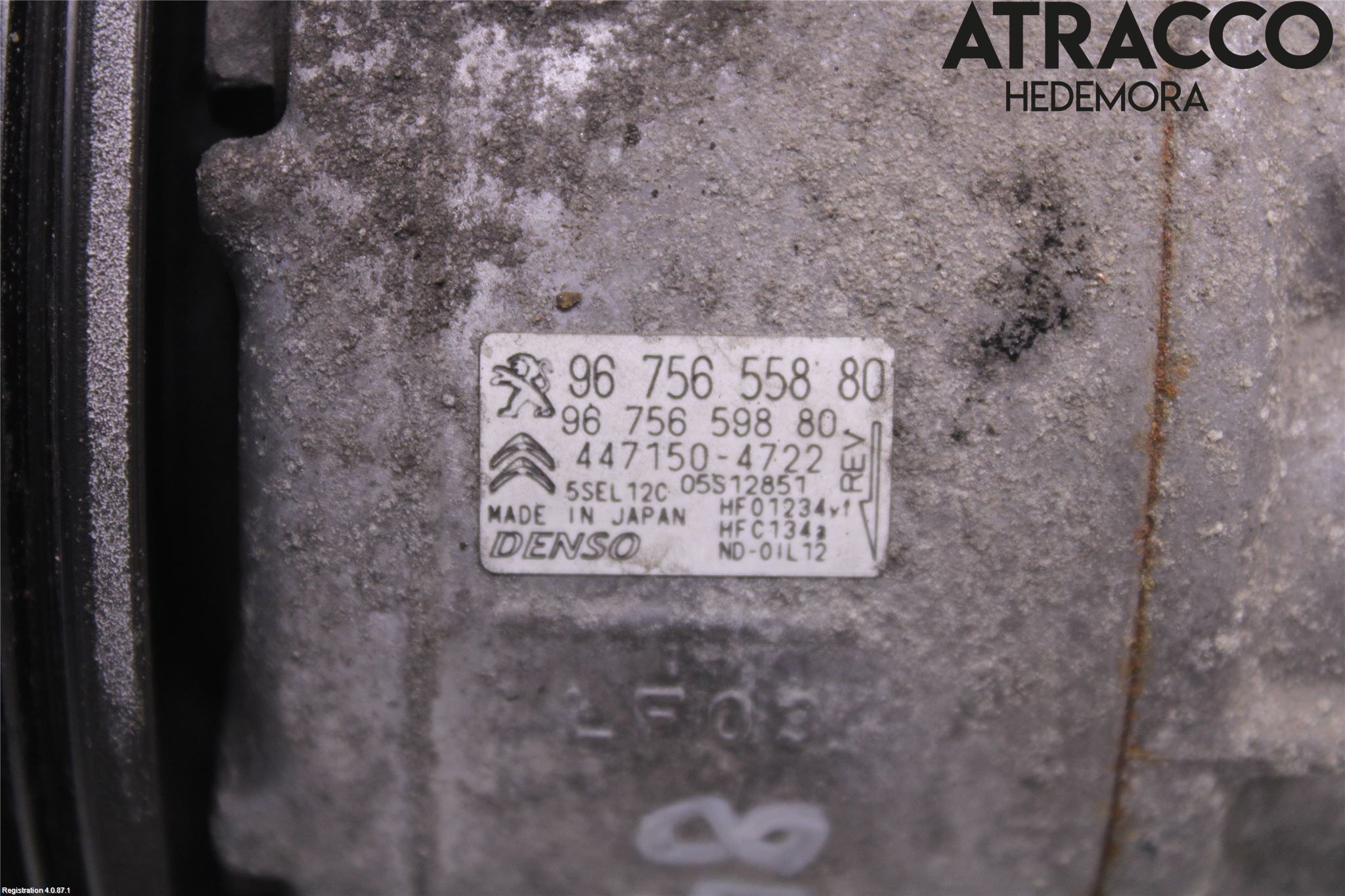 Citroen C4 GRAND PICASSO 14-18 Ac Kompressor