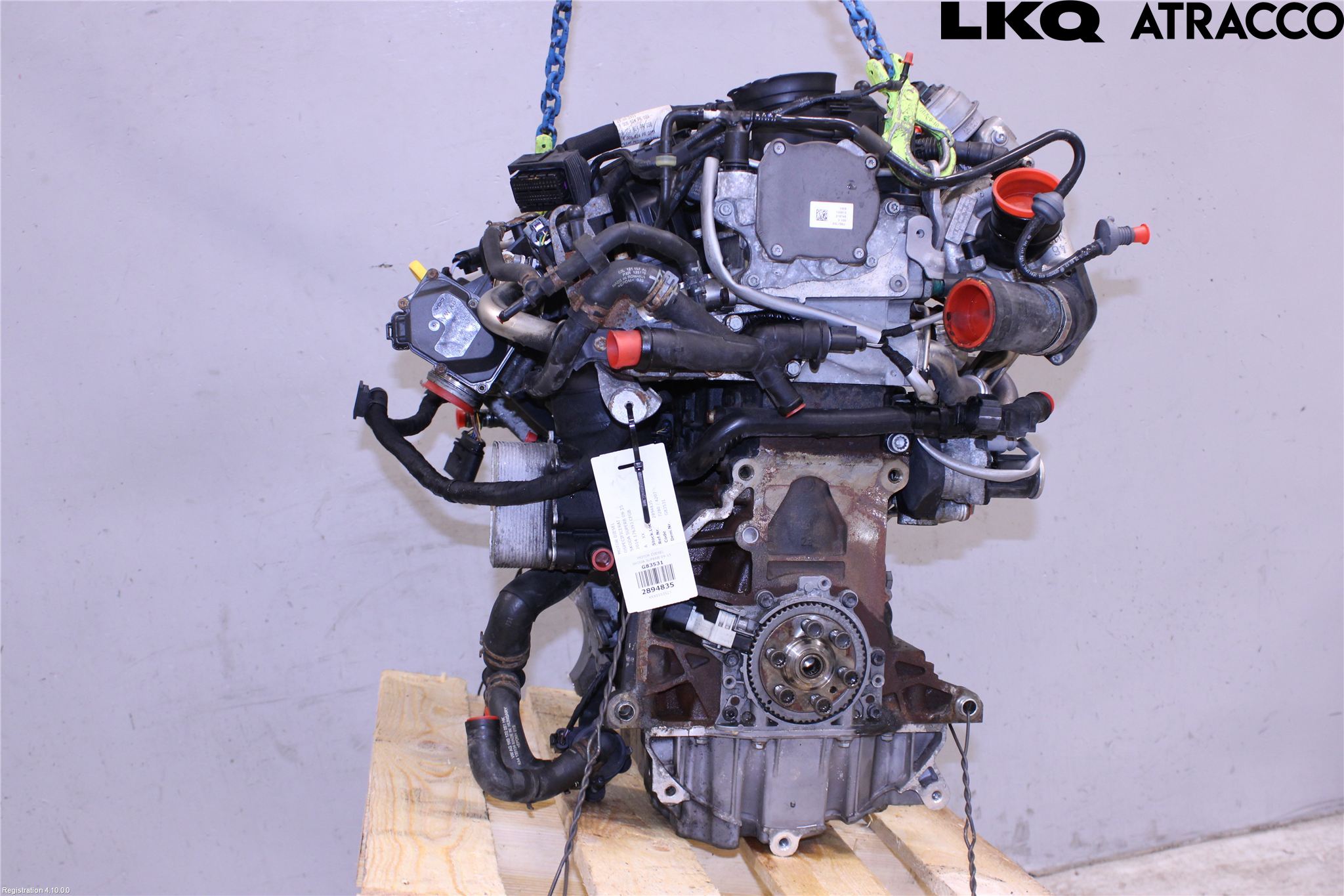 Skoda SUPERB 09-15 Motor Diesel