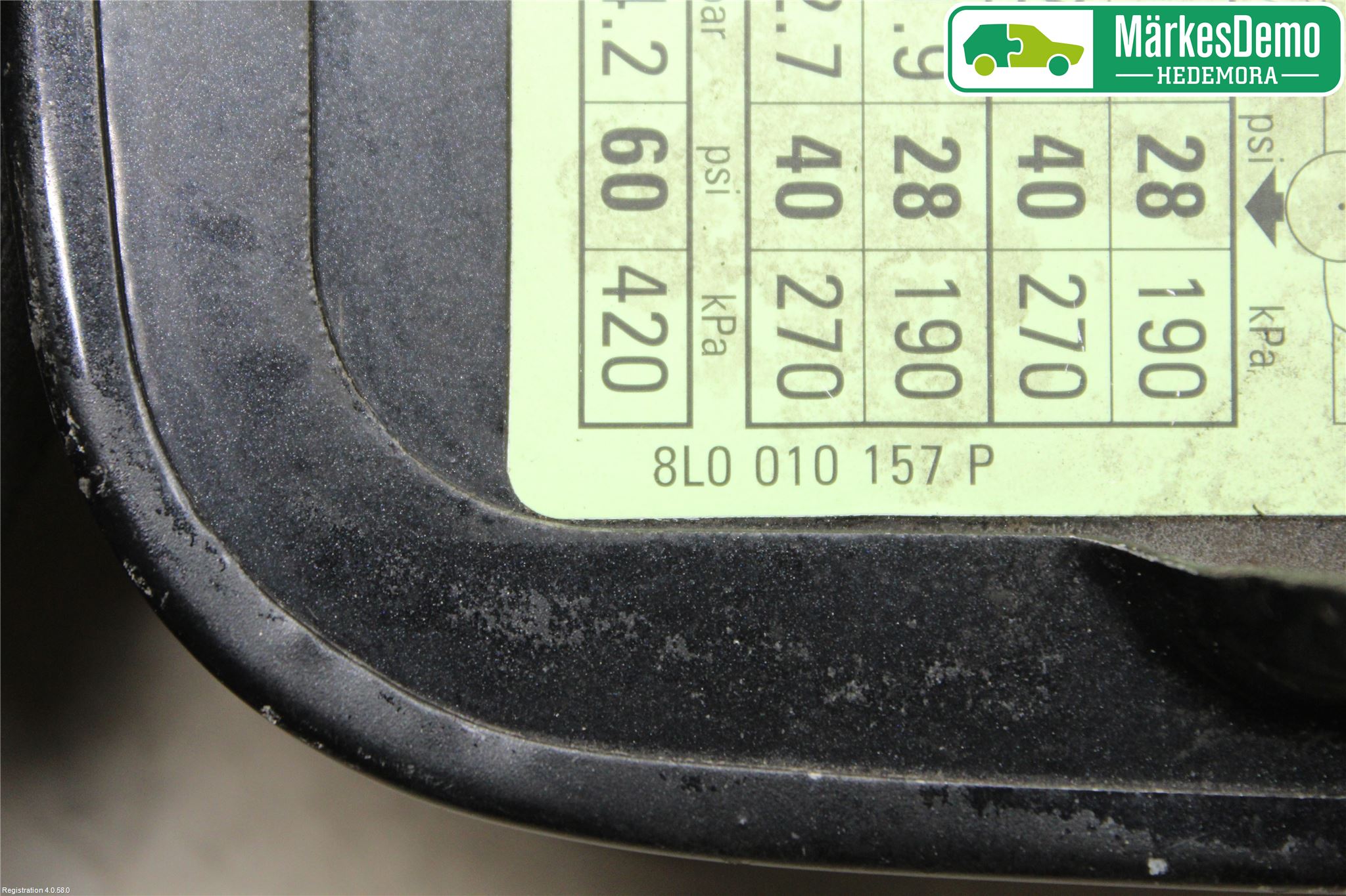 Audi A3/S3     96-03 Tanklucka