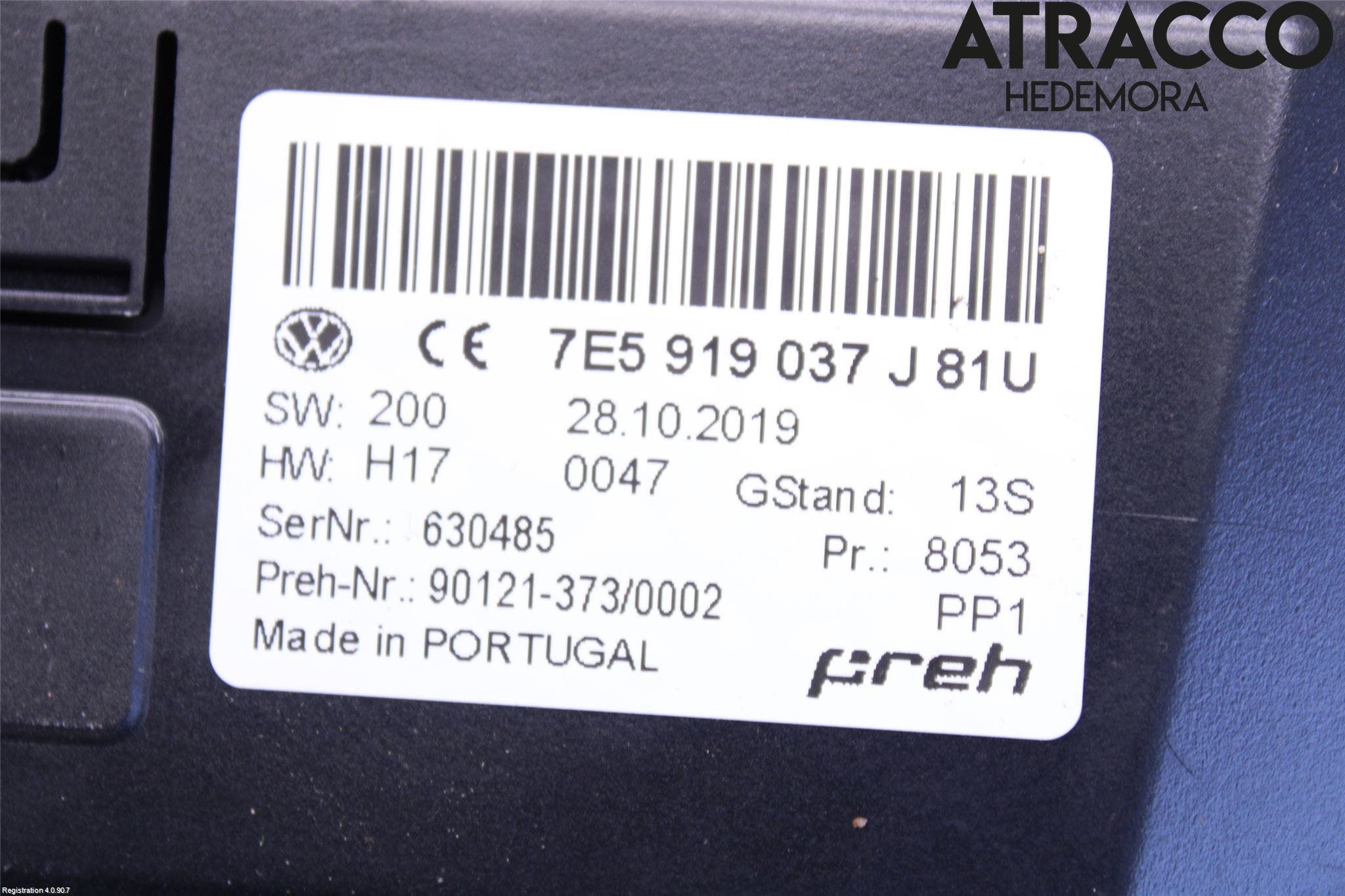 Volkswagen VW AMAROK 2H 10-22 Tidur