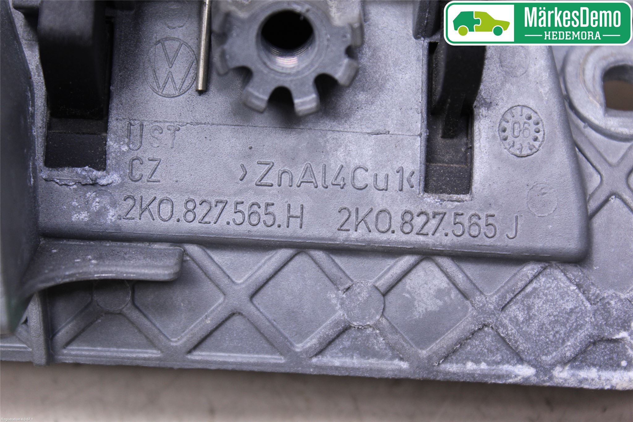 Volkswagen VW CADDY      04-10 Bakluckehandtag