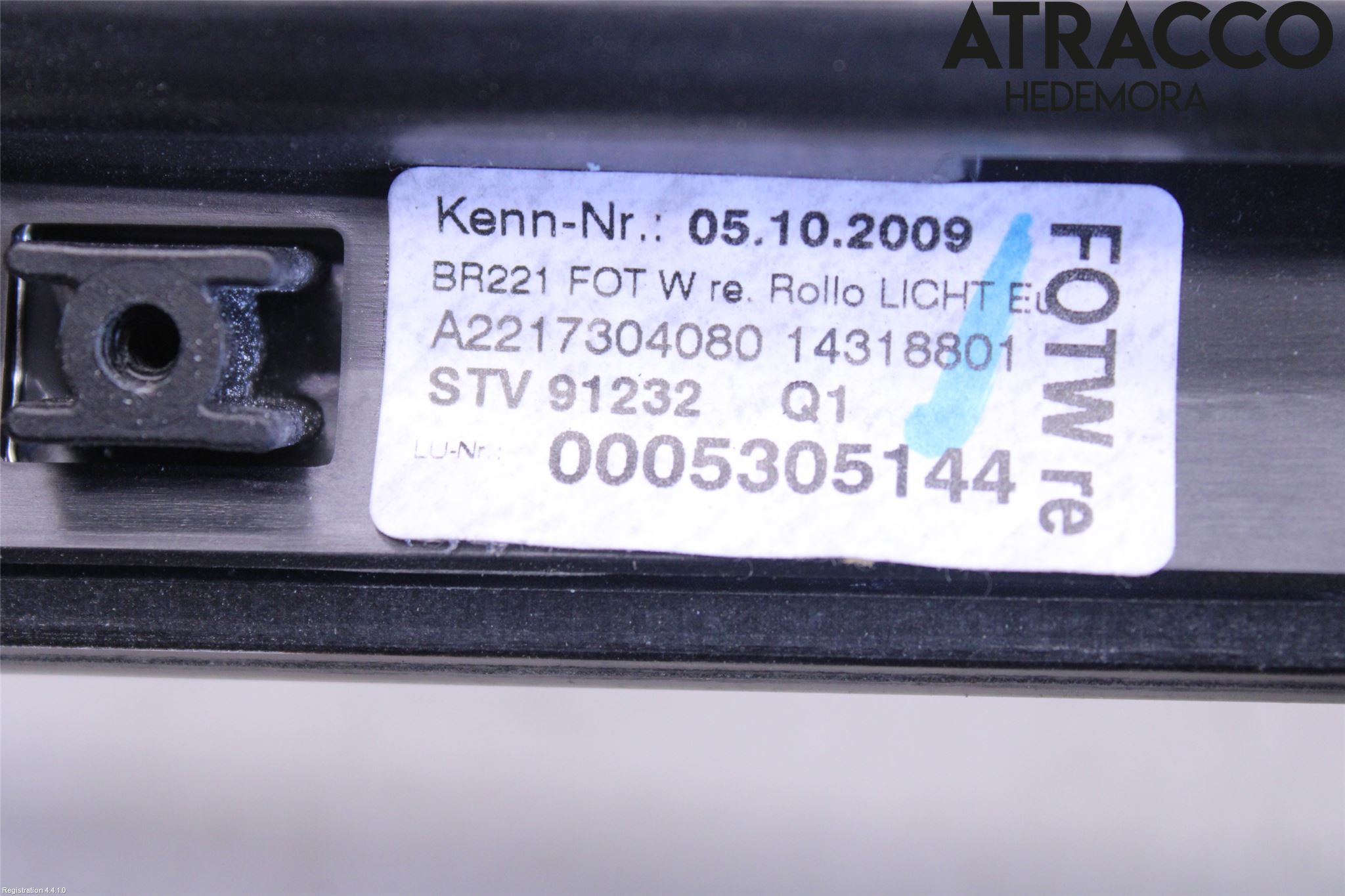 Mercedes-Benz MB S-KLASS (W221) 05-13 Dörr Dekorlist Bak Hö