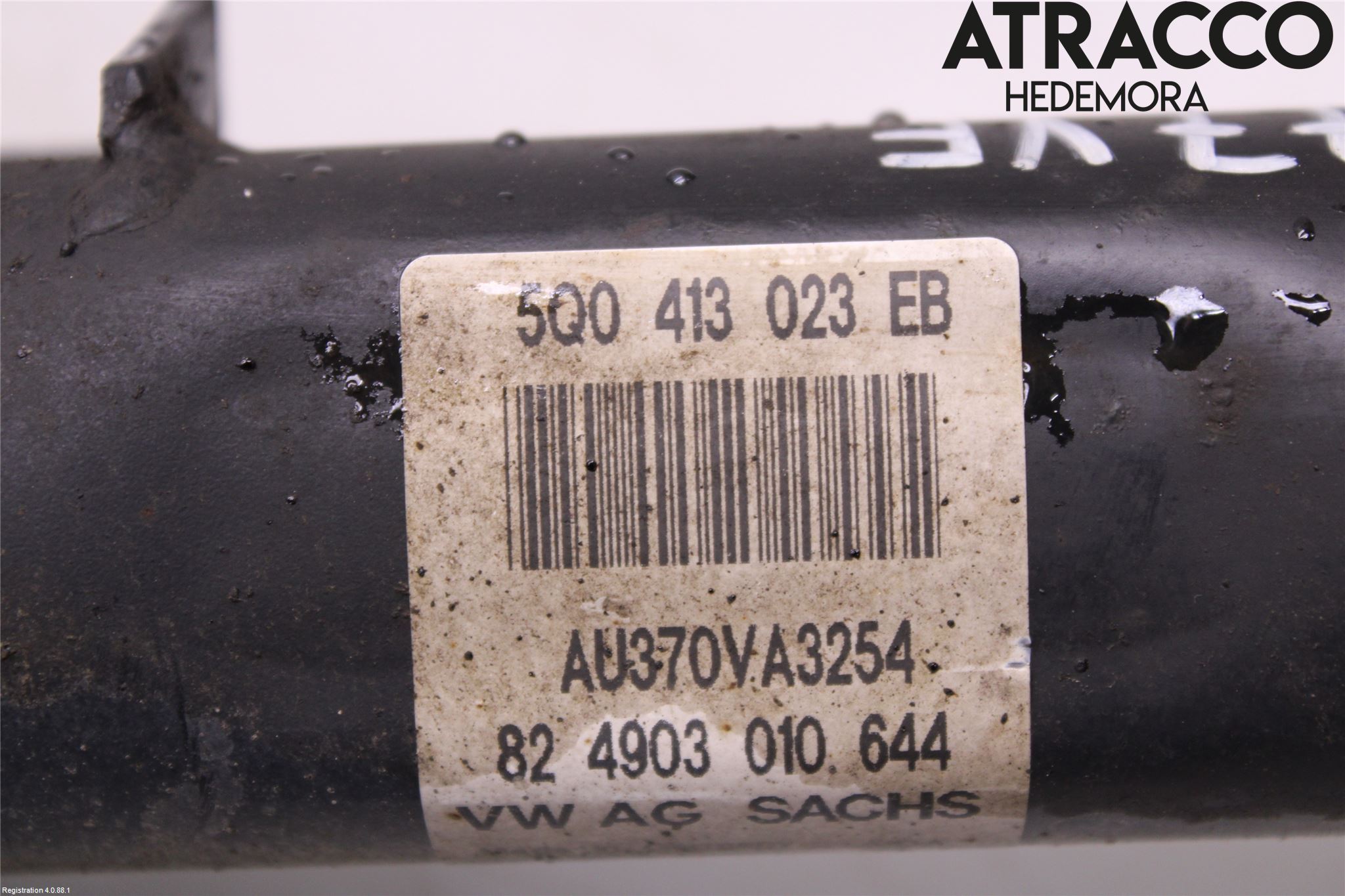 Audi A3/S3 8V 13-20 Fjäderben Fram Vänster