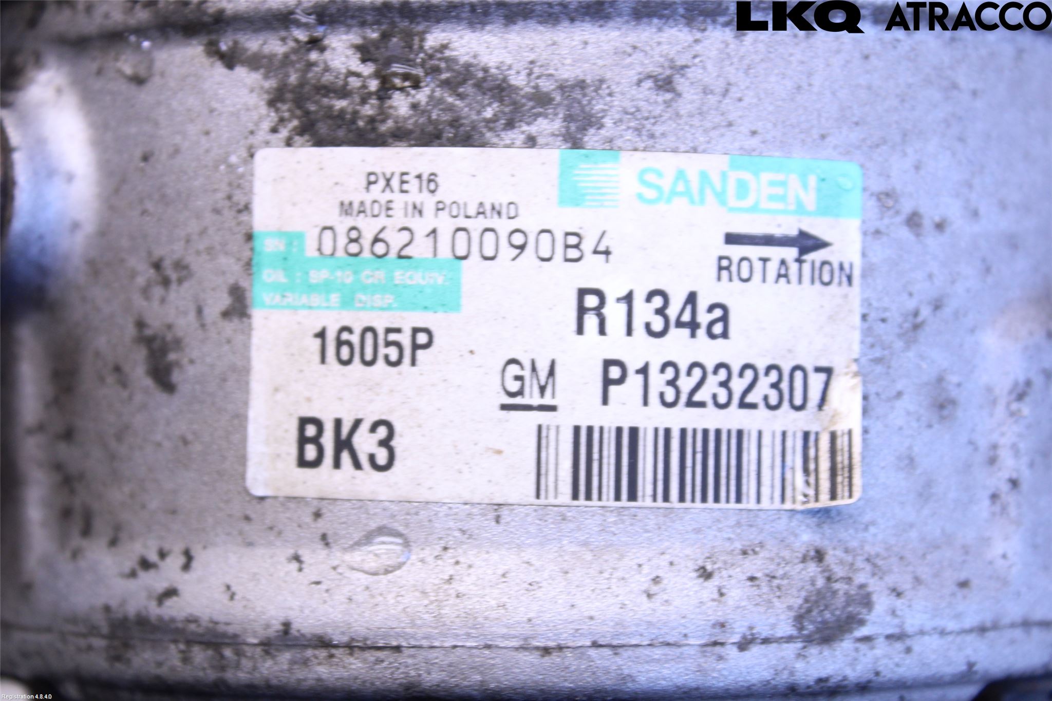 Opel INSIGNIA 09-16 Ac Kompressor