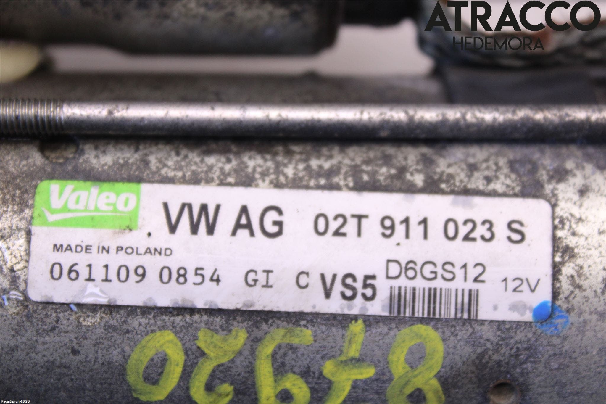 Skoda FABIA 07-14 Startmotor