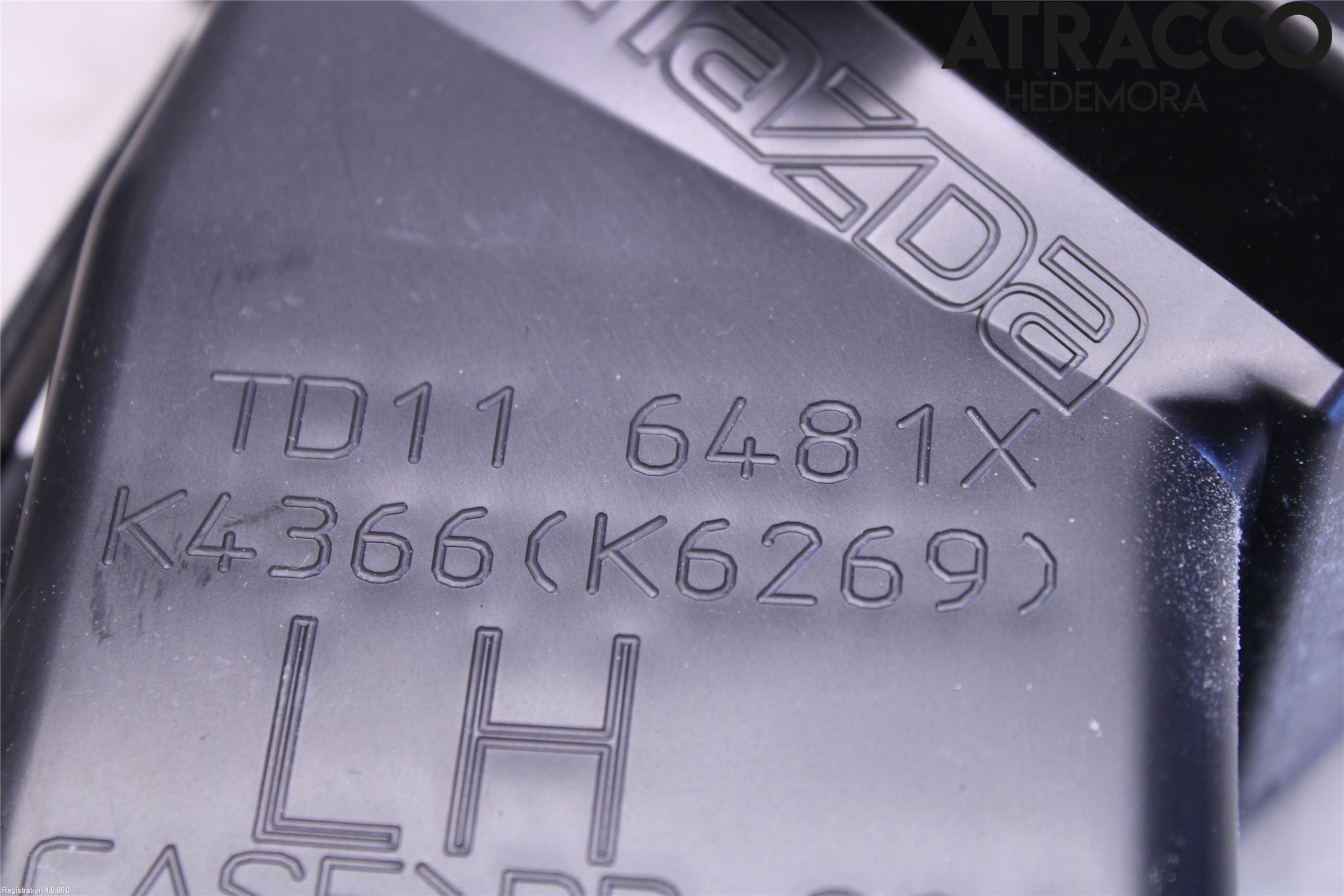 Mazda CX-9 Defrosterkanal-Munstycke