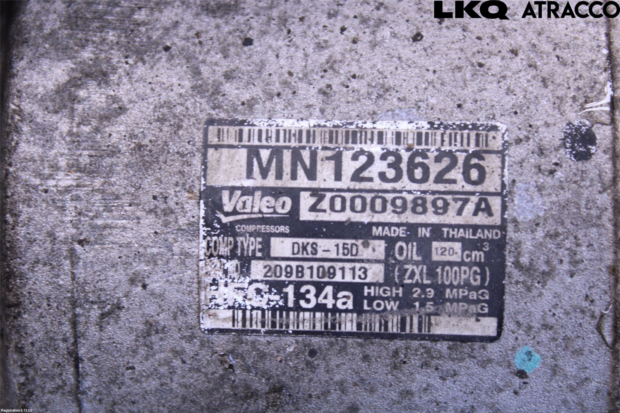 Mitsubishi L200 06-15 Ac Kompressor