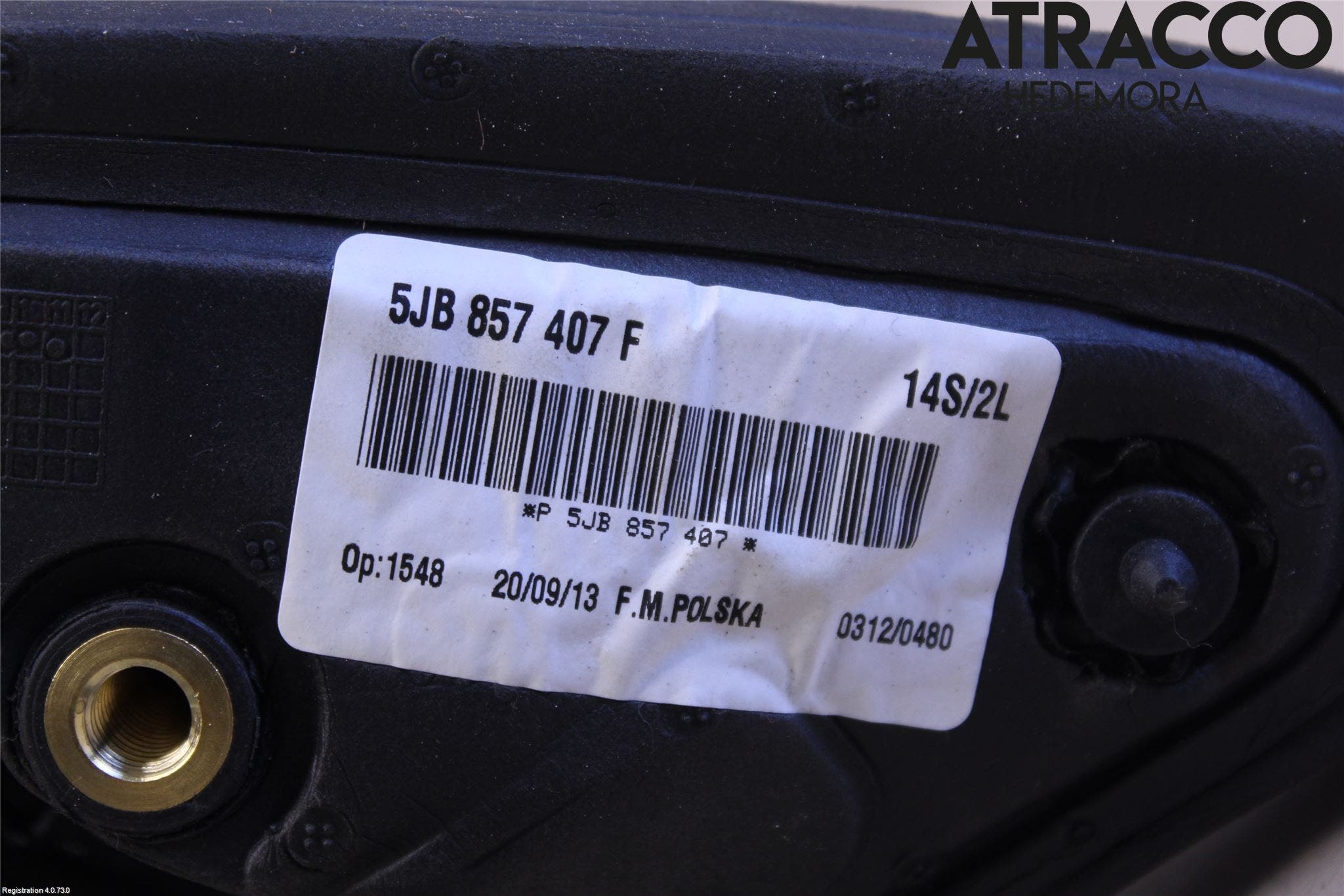 Skoda RAPID Spegel Yttre El Vä