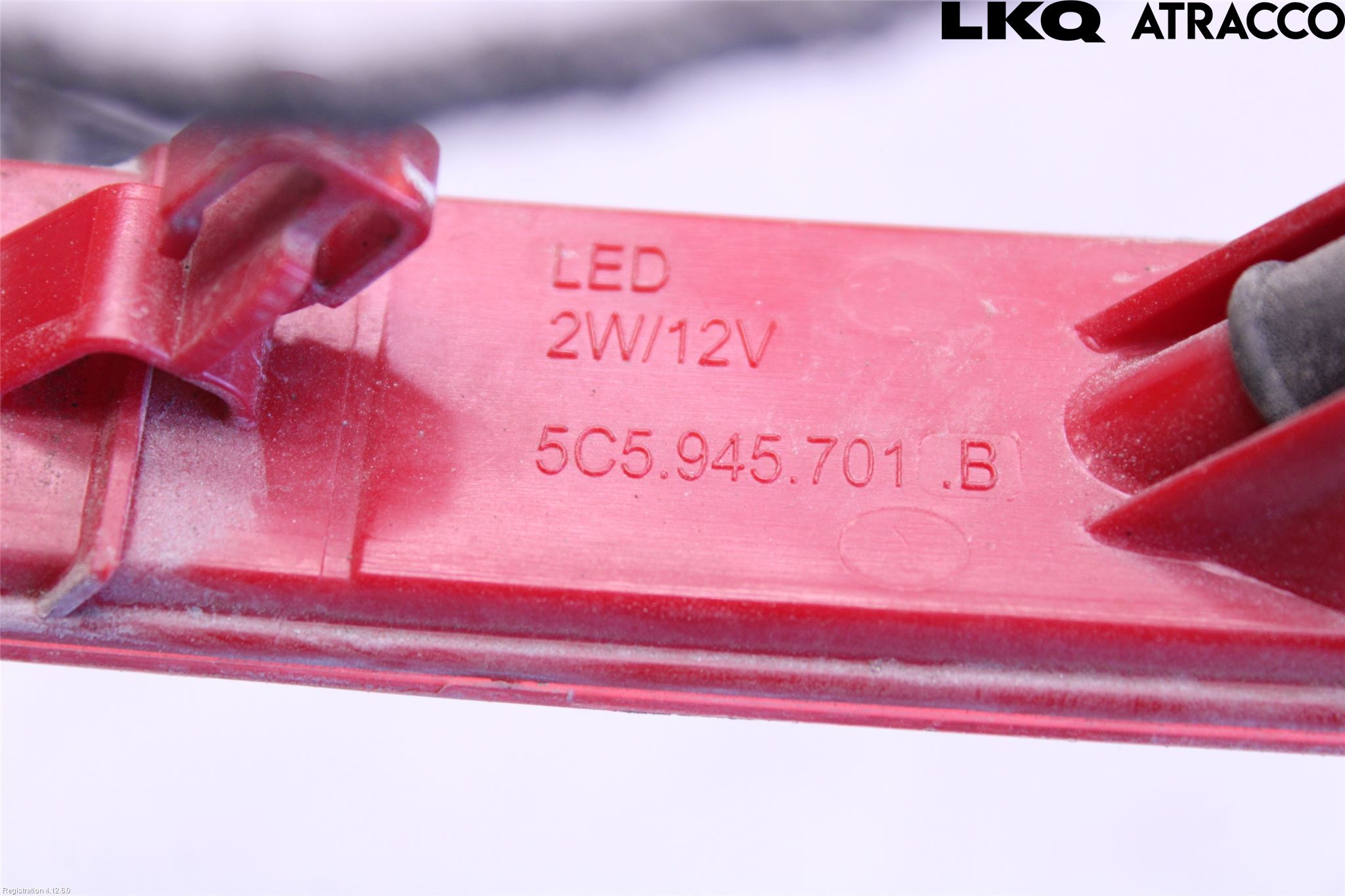 Volkswagen VW BEETLE 12- Dimljus/Reflex Bak