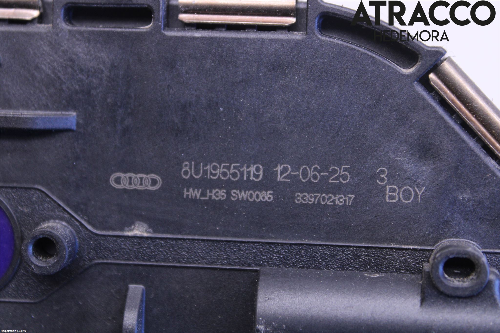 Audi Q3 8U 12-18 Torkarmotor Vindruta