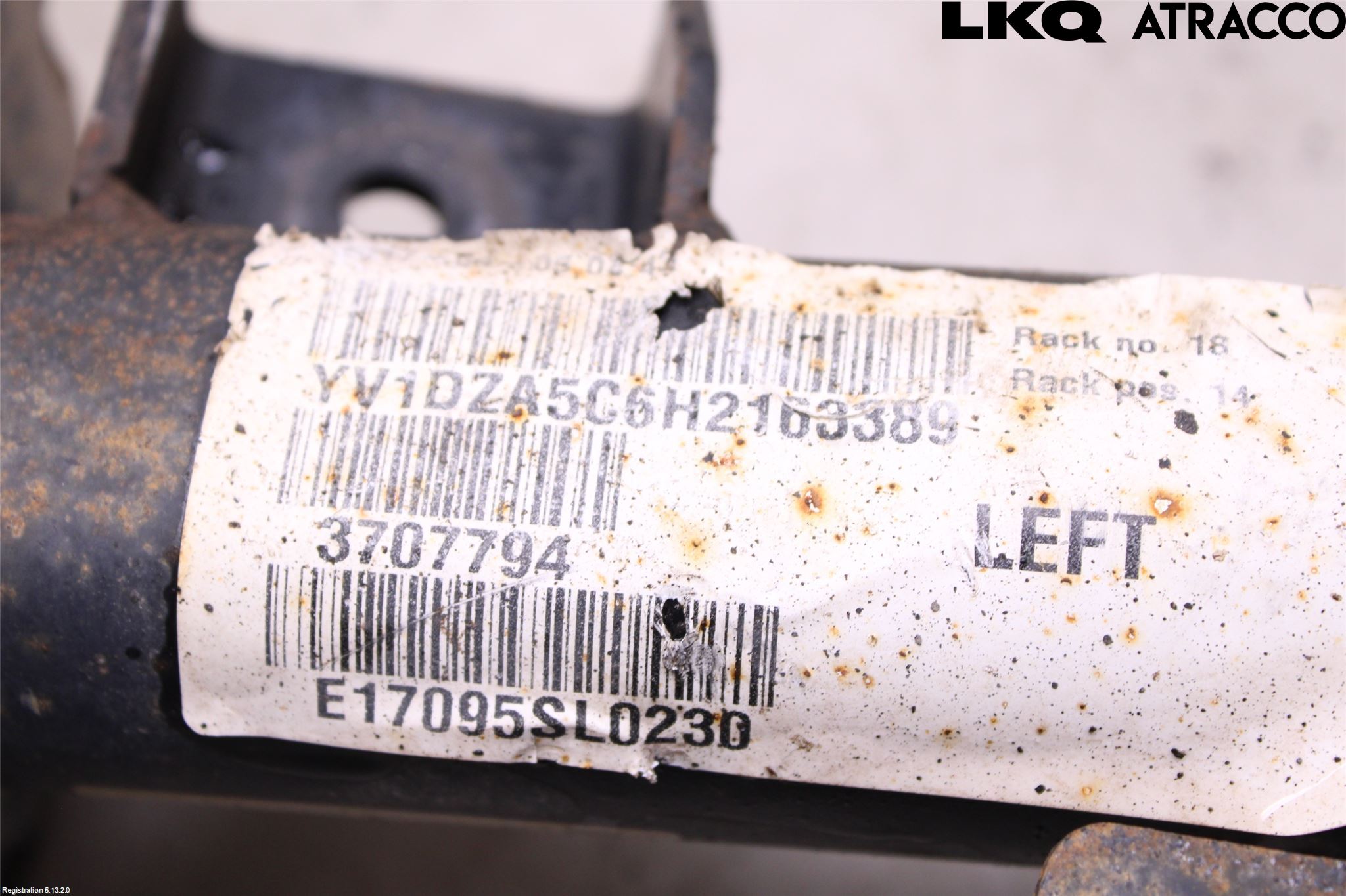 Volvo XC60 14-17 Fjäderben Fram Vänster