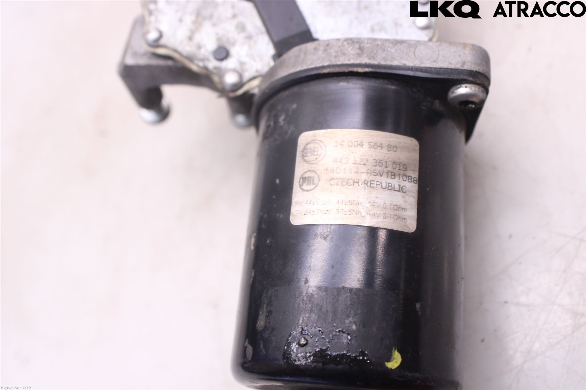 Citroen JUMPY 07-16 Torkarmotor Vindruta