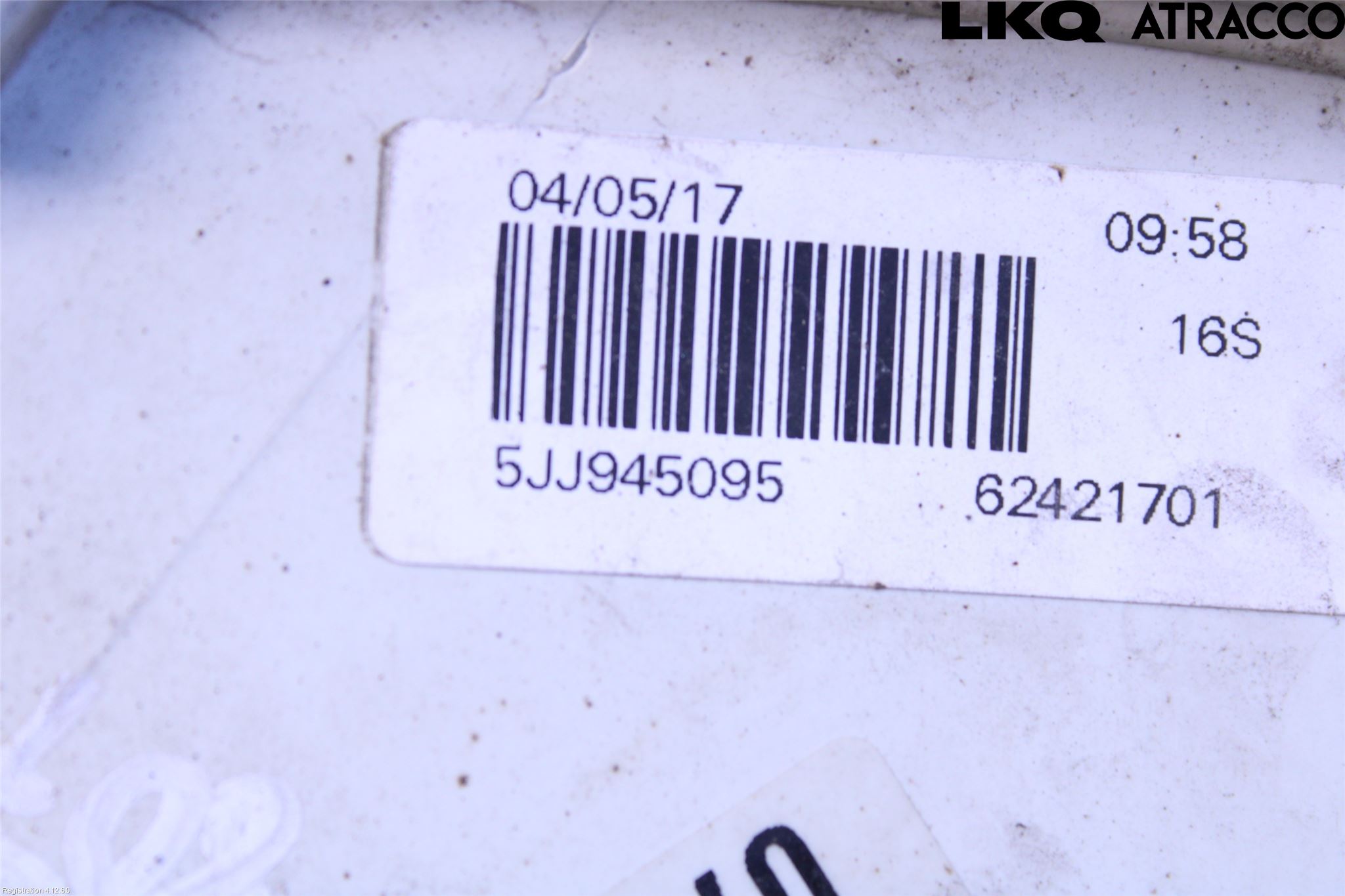 Skoda RAPID Bakljus Vänster
