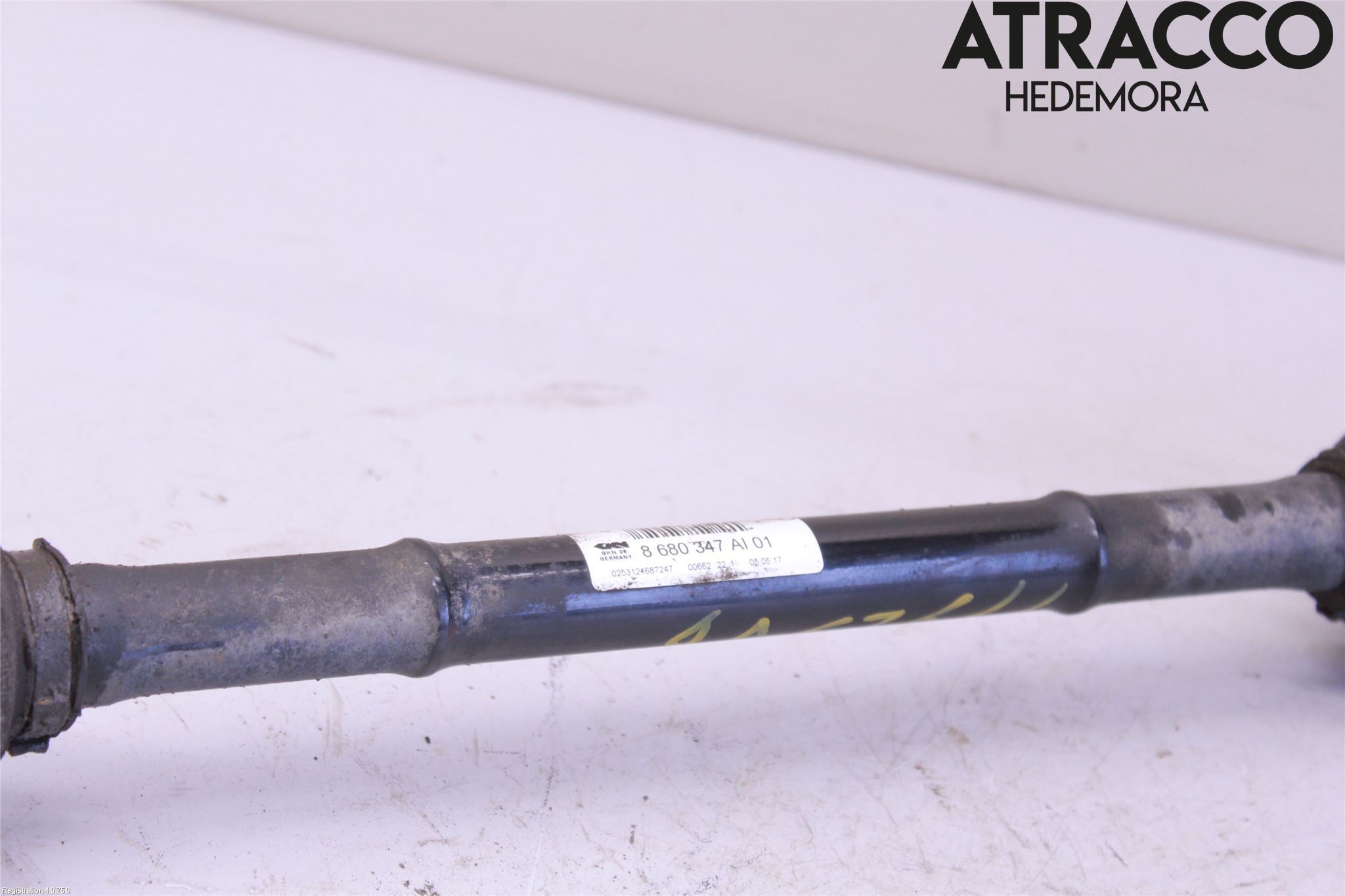 BMW 1 F20/F21 11-19 Drivaxel Bak Vänster