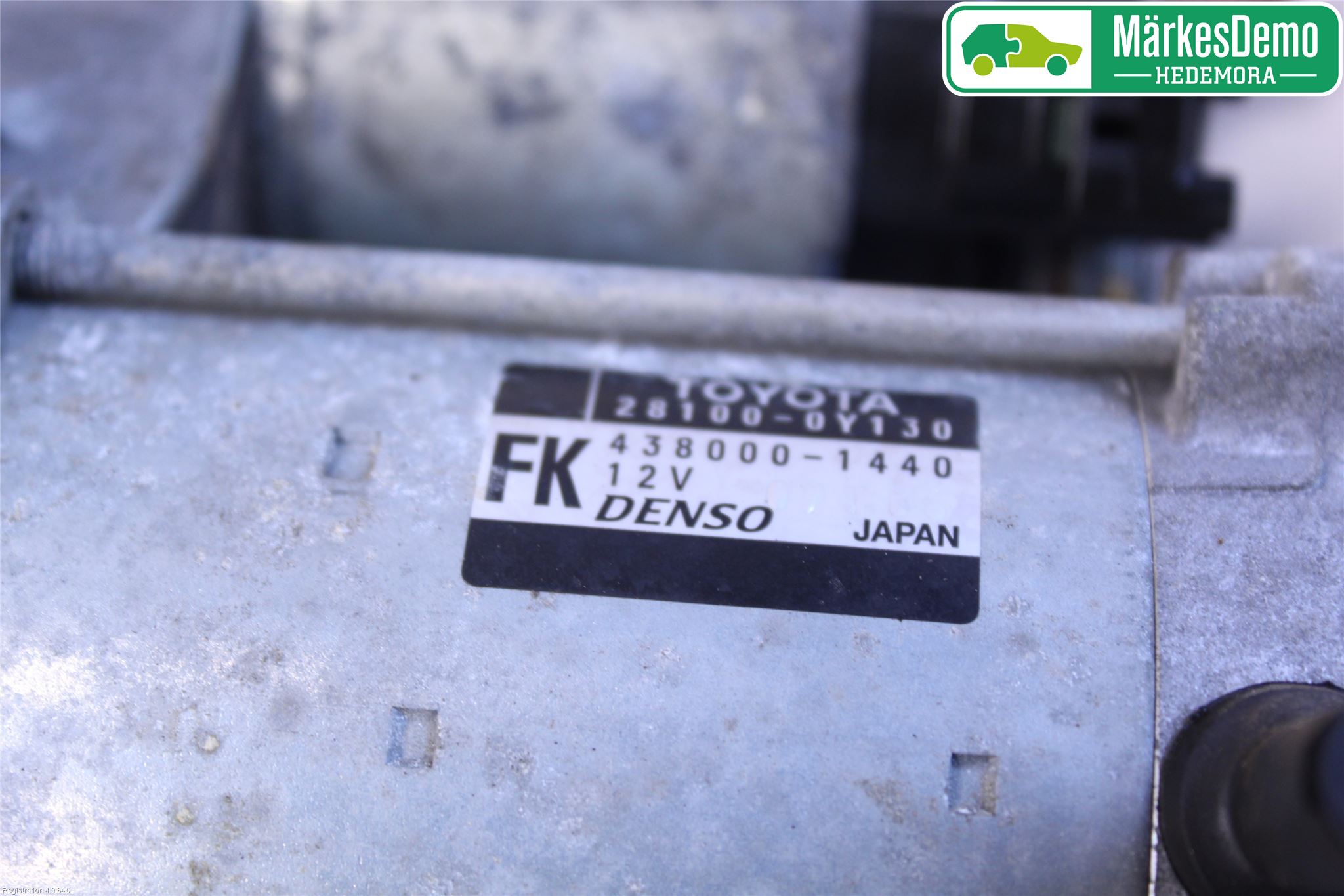 Toyota YARIS XP130 15-20 Startmotor