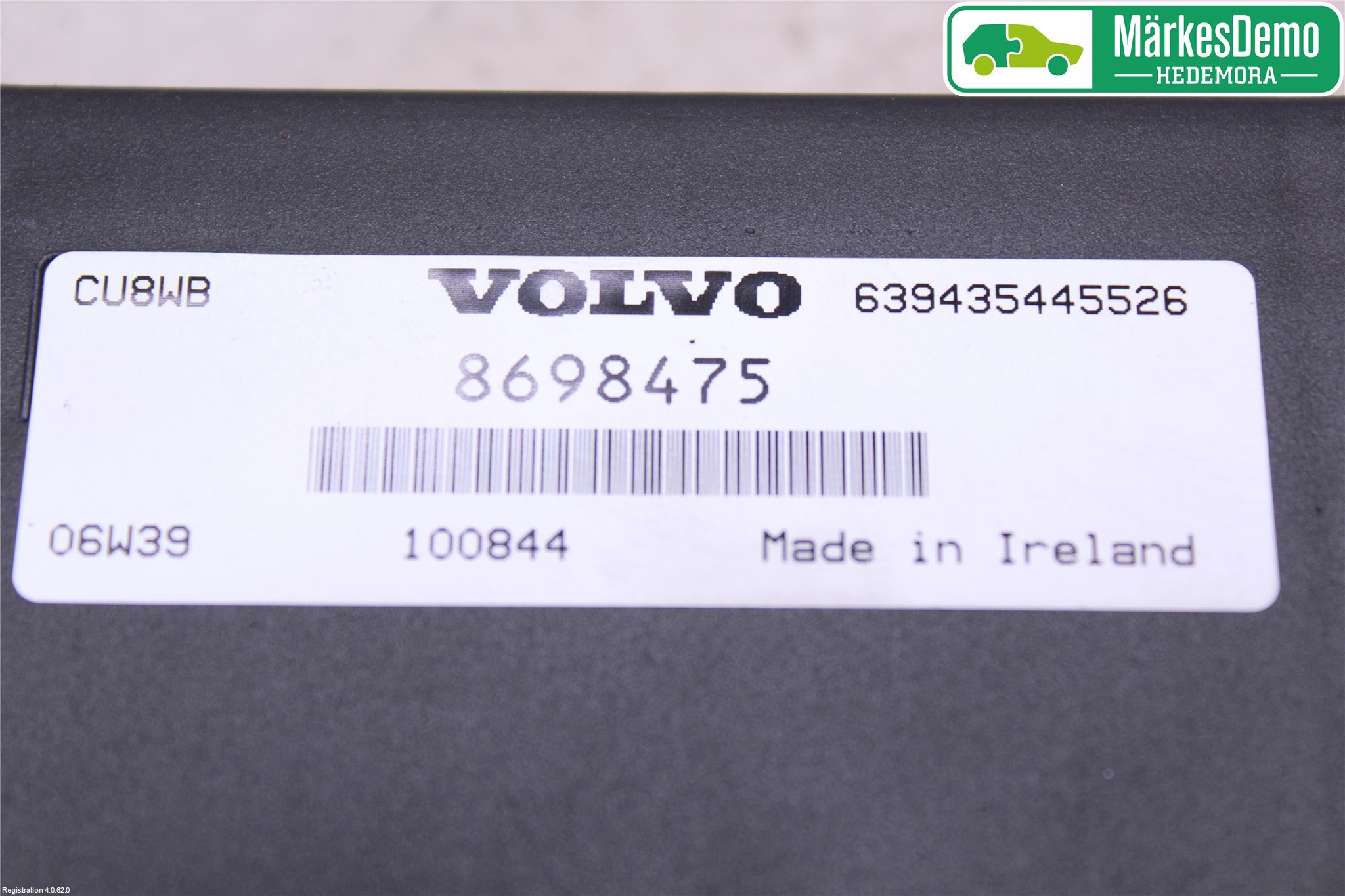 Volvo S40 04-07 Styrenhet Dragkrok