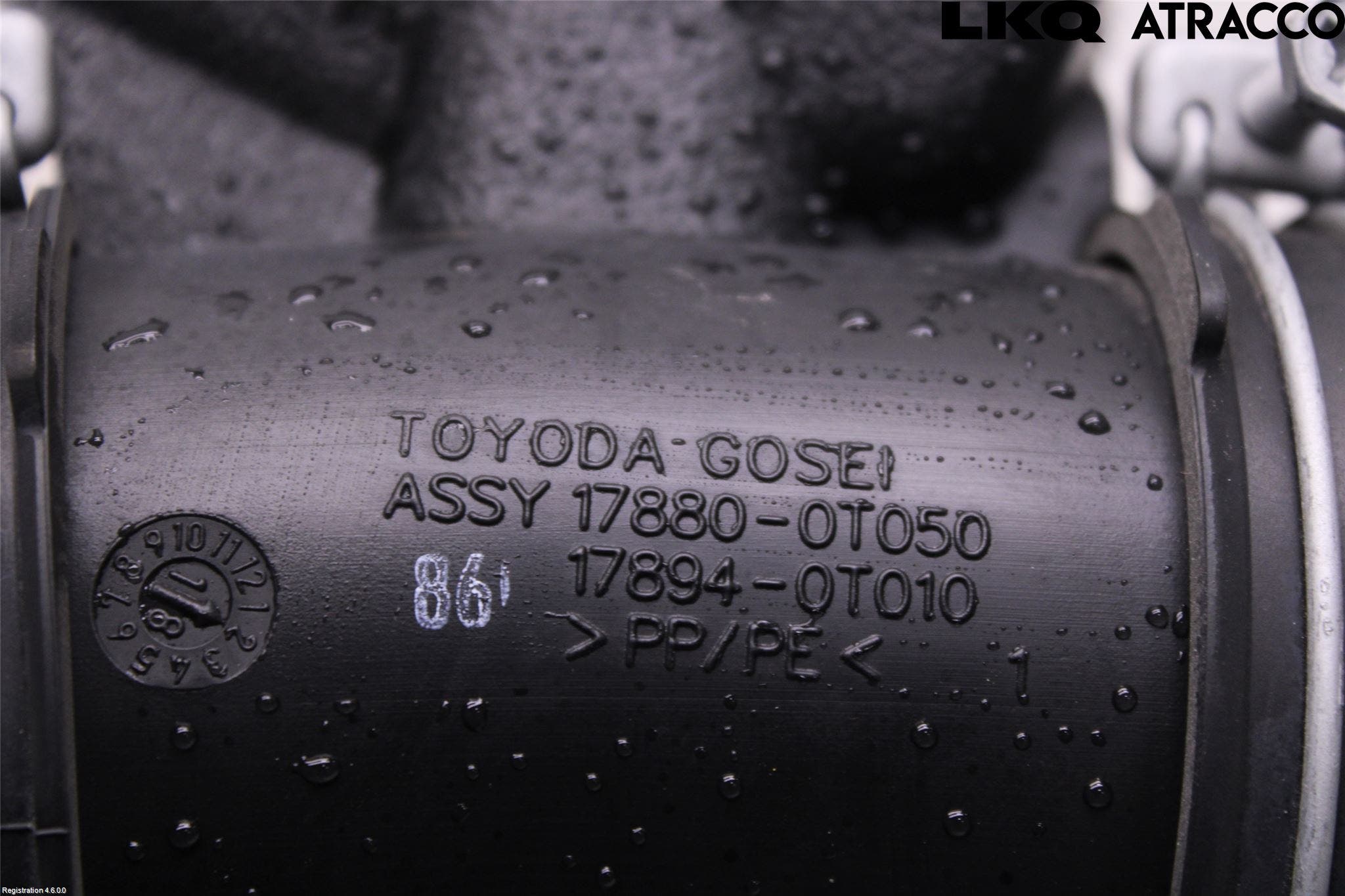 Toyota AURIS 13-19 Injgummibälg-Slang