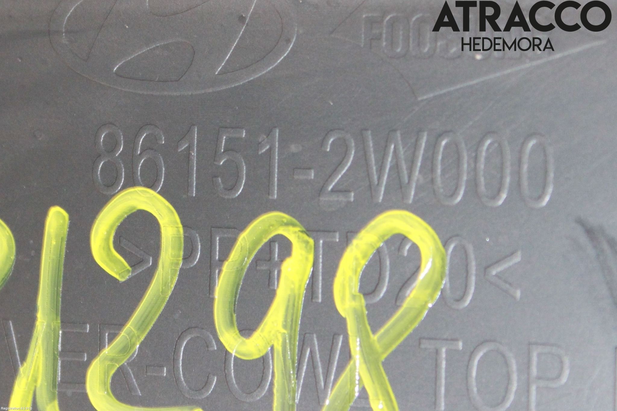 Hyundai SANTA FE 13-18 Torpedplåt-Torpedplast