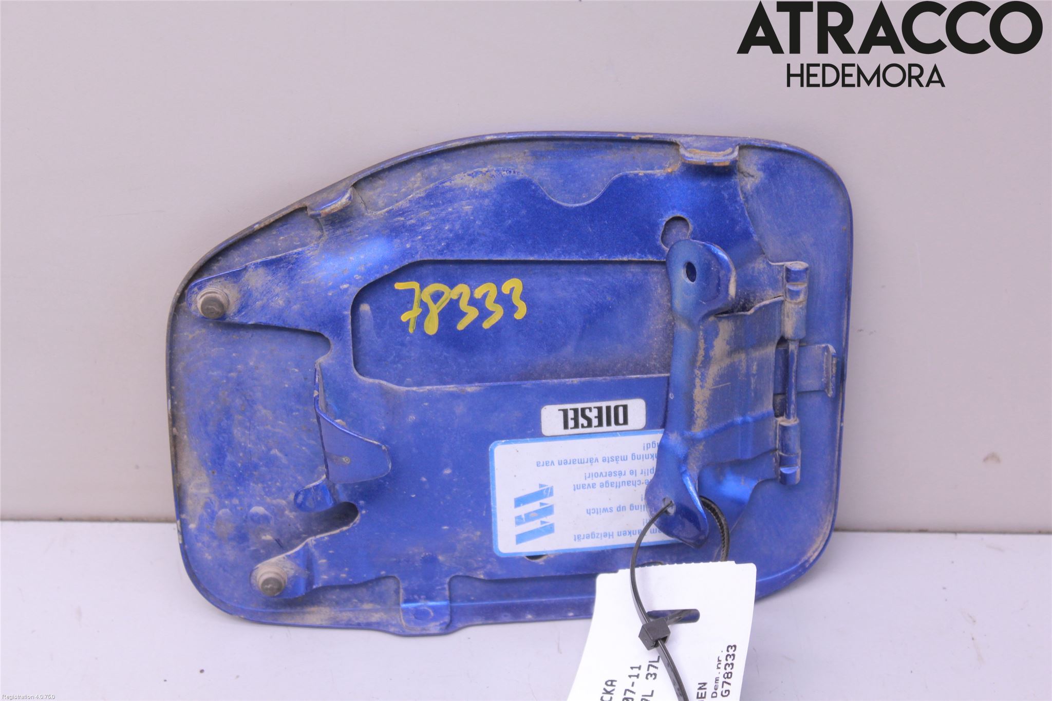 Ford RANGER EU/USA 07-11 Tanklucka