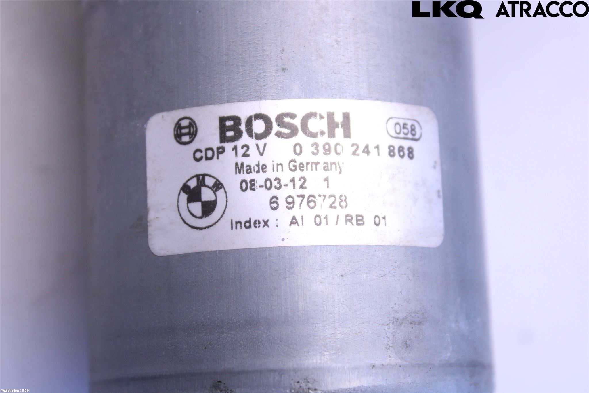 BMW 7 E65/66    00-08 Torkarmotor Vindruta