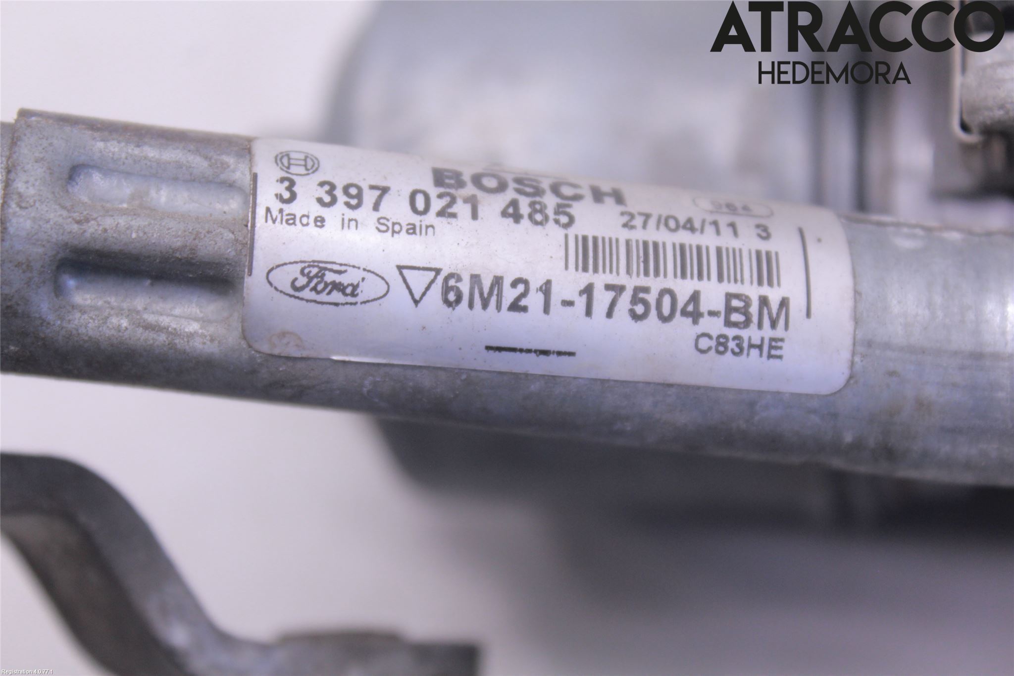 Ford S-MAX 06-15 Torkarmotor Vindruta