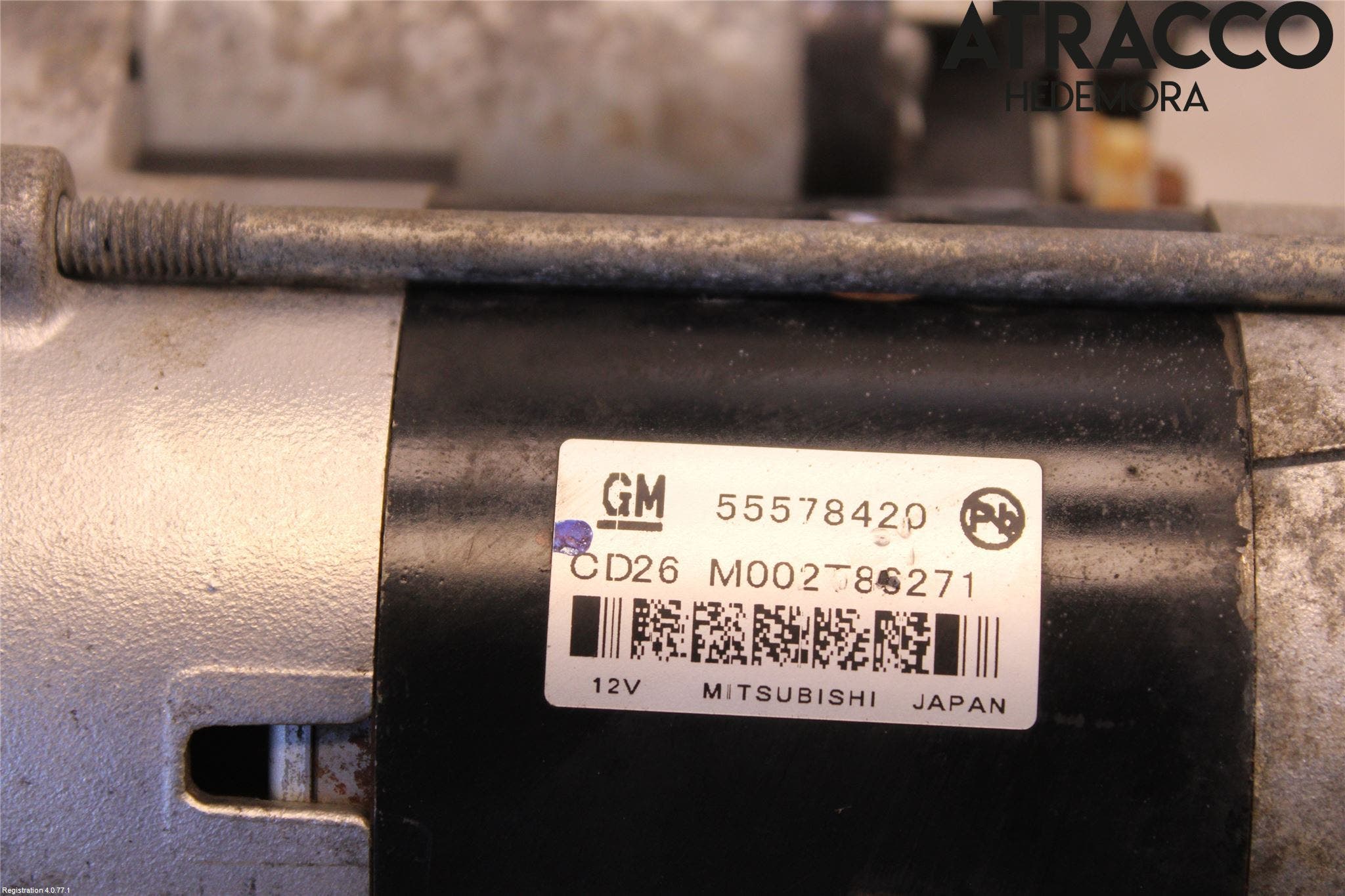 Opel ASTRA J 10-15 Startmotor Diesel