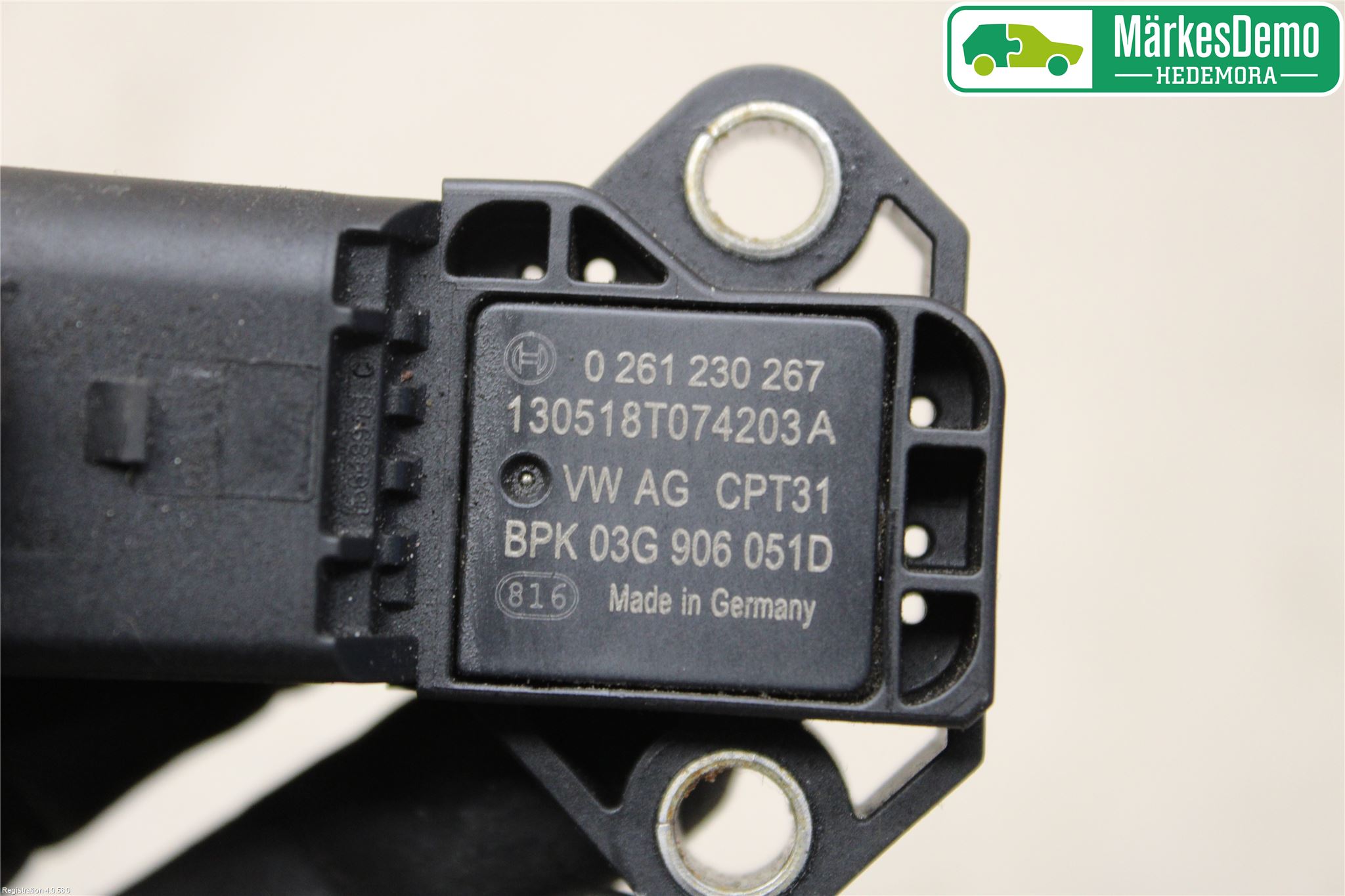 Volkswagen VW BEETLE 12- Injmappsensor