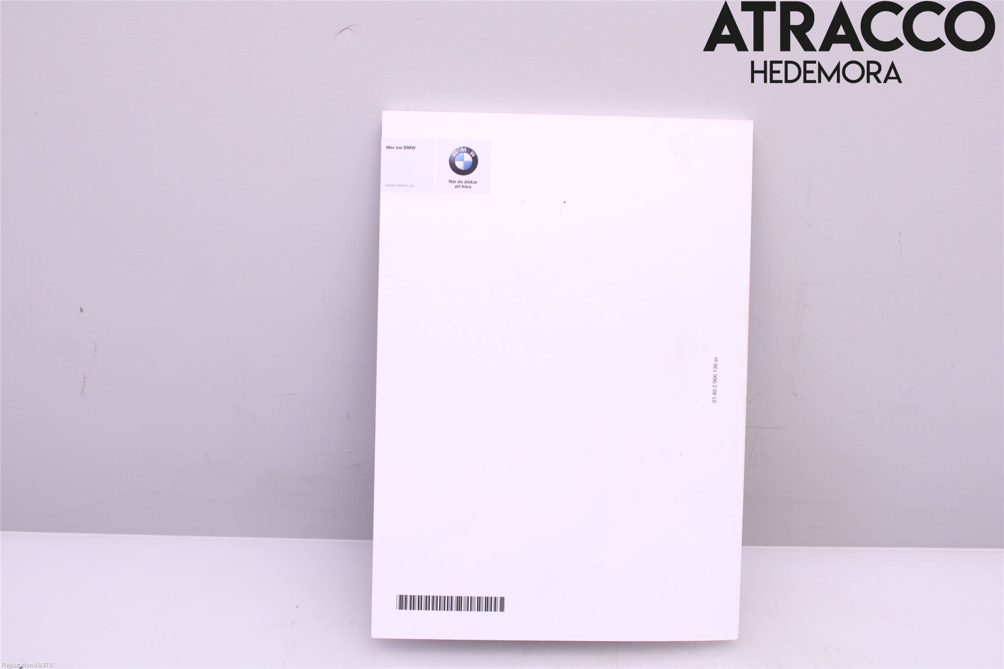 BMW 3 F30/F31/F80 12-19 Instruktionsbok