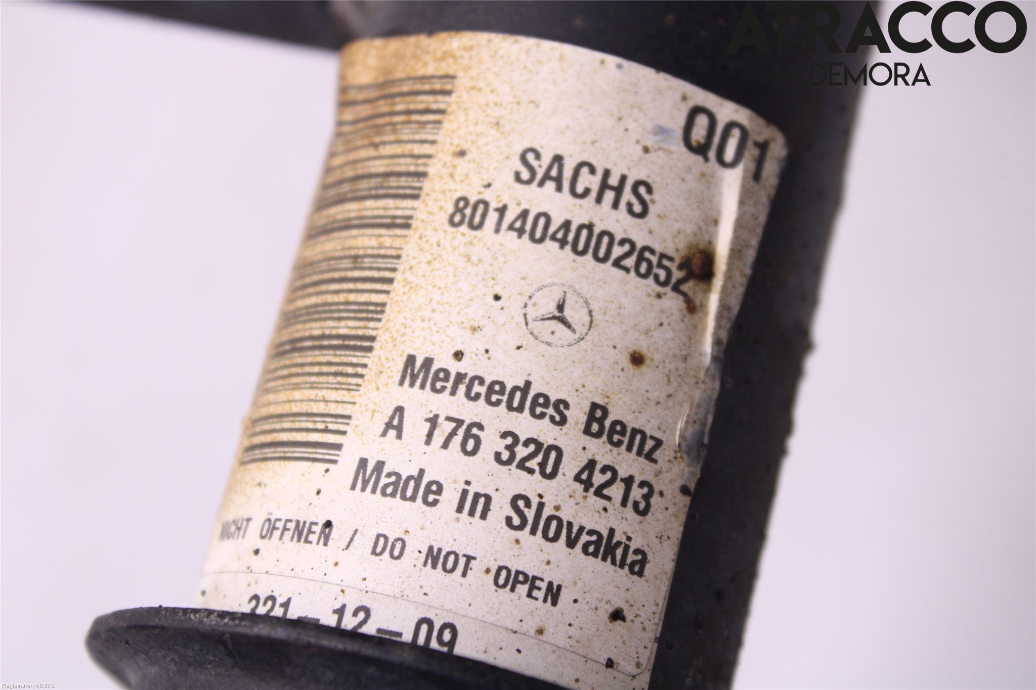 Mercedes-Benz MB A-KLASS (W176) 13-18 Fjäderben Fram Höger