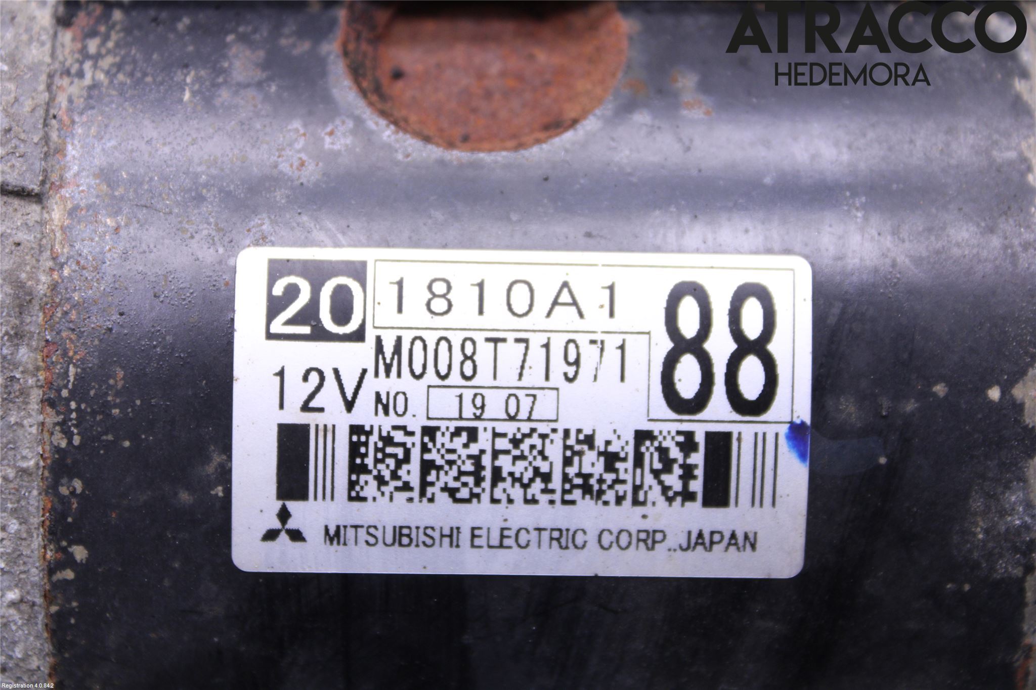 Mitsubishi ASX 10-22 Startmotor Diesel