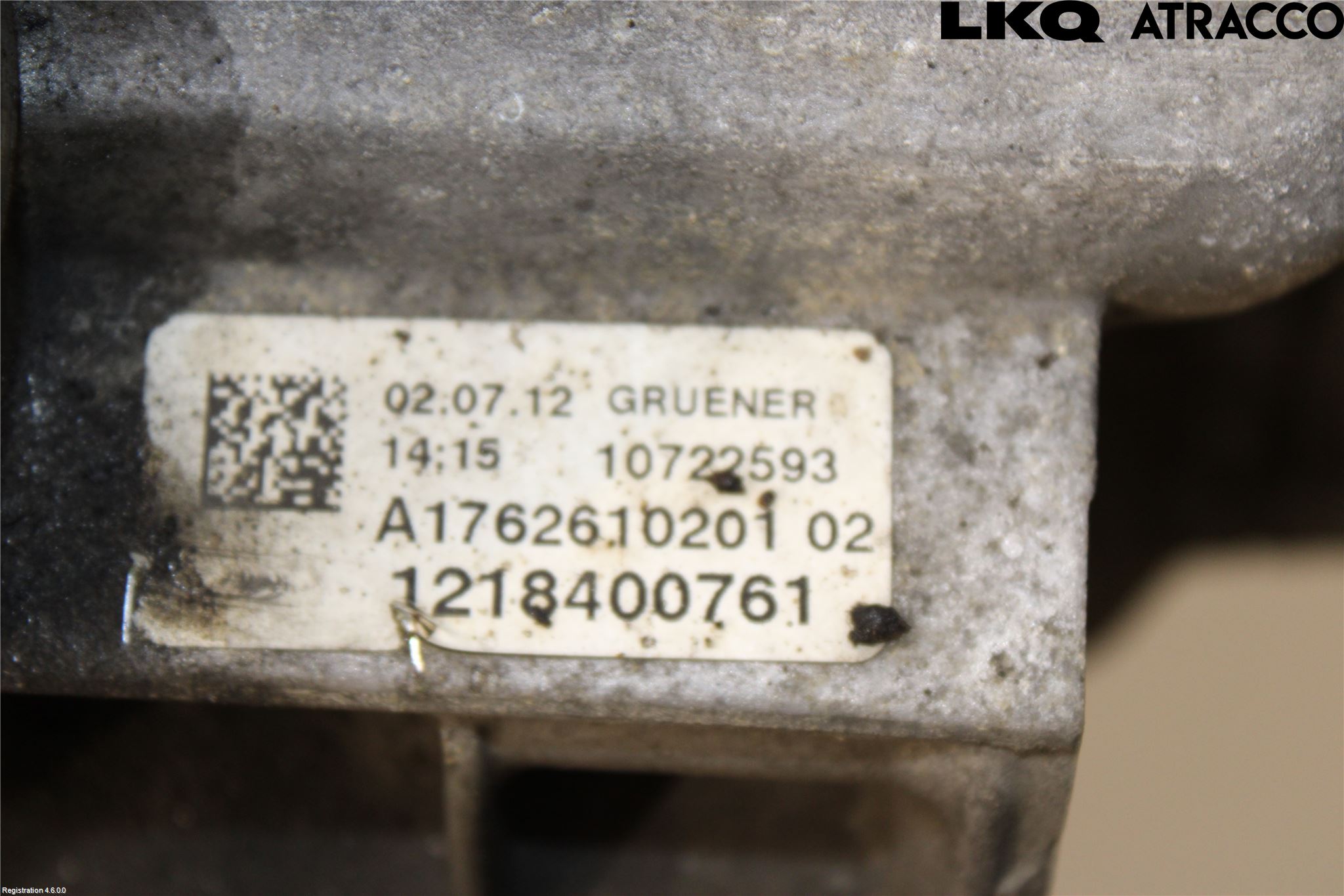 Mercedes-Benz MB B-KLASS (W246/W242) 12-19 Växellåda Man 6 Vxl