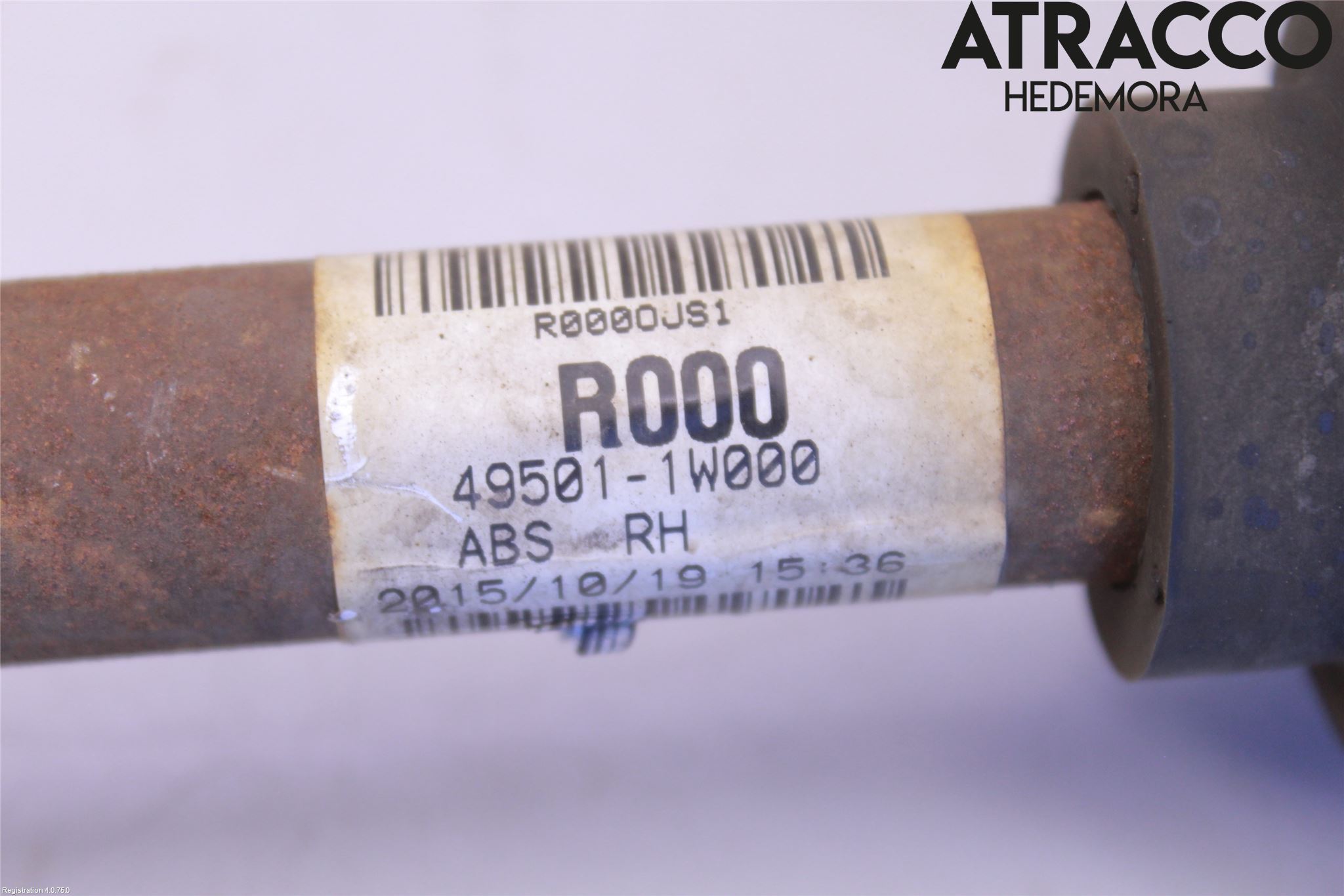 Kia RIO 12-16 Drivaxel Fram Höger