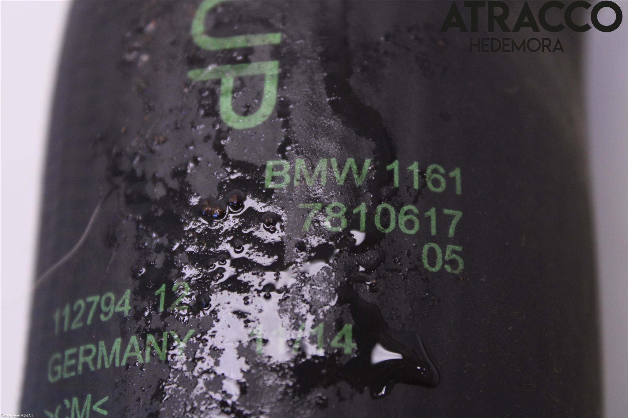 BMW 3 GT F34 13-19 Laddluft-Intercoolerrör