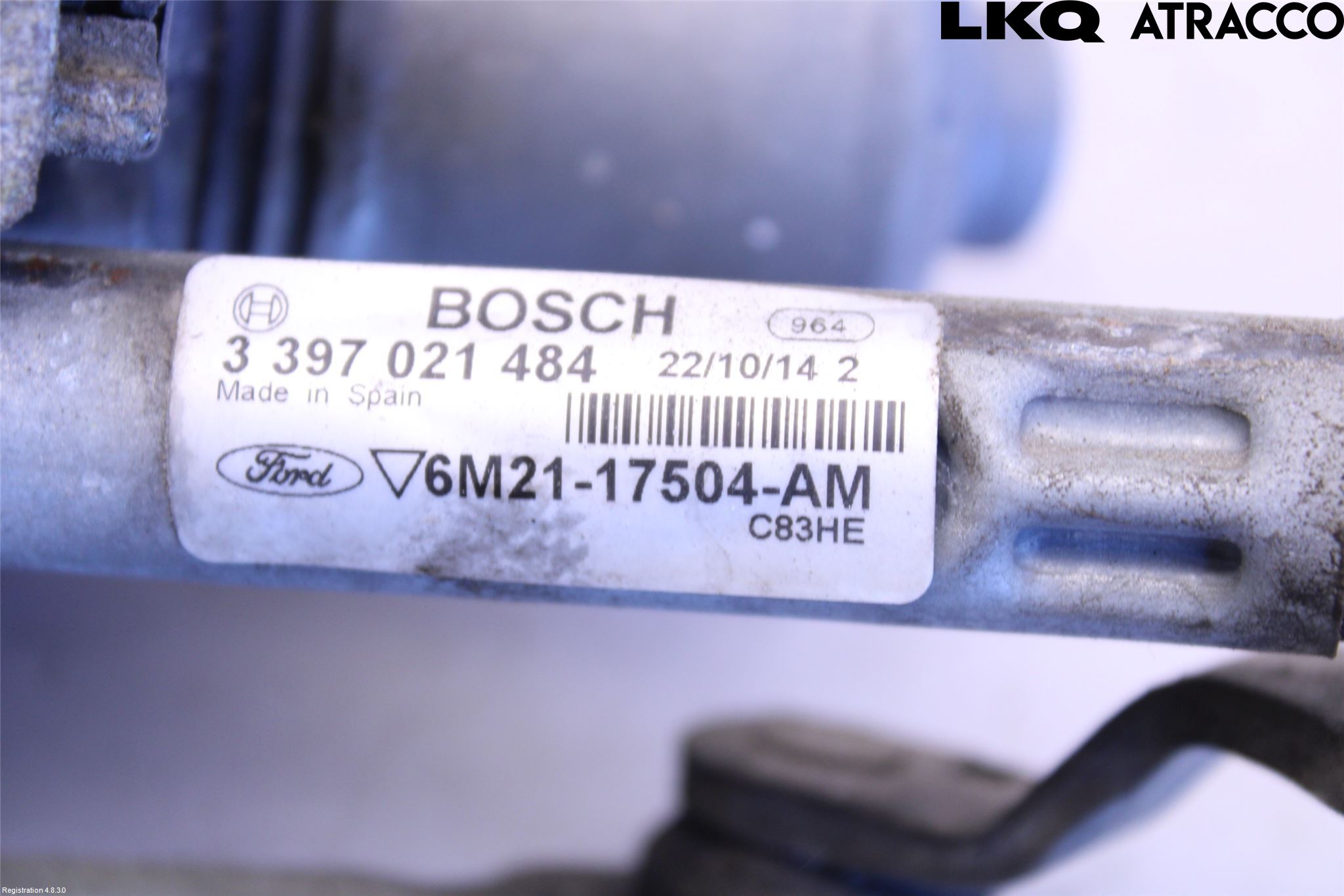 Ford S-MAX 06-15 Torkarmotor Vindruta