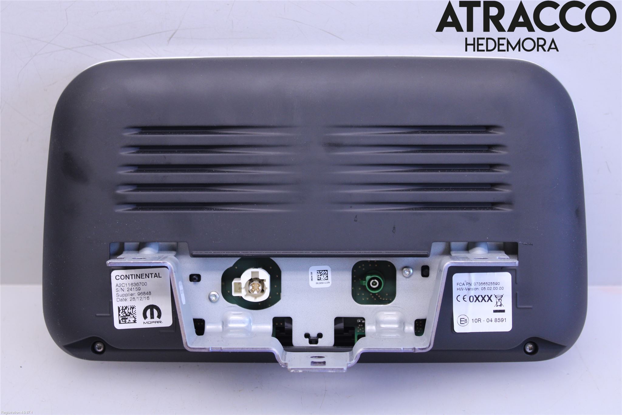 Fiat TIPO/CROSS 16- Multifunktionsdisplay