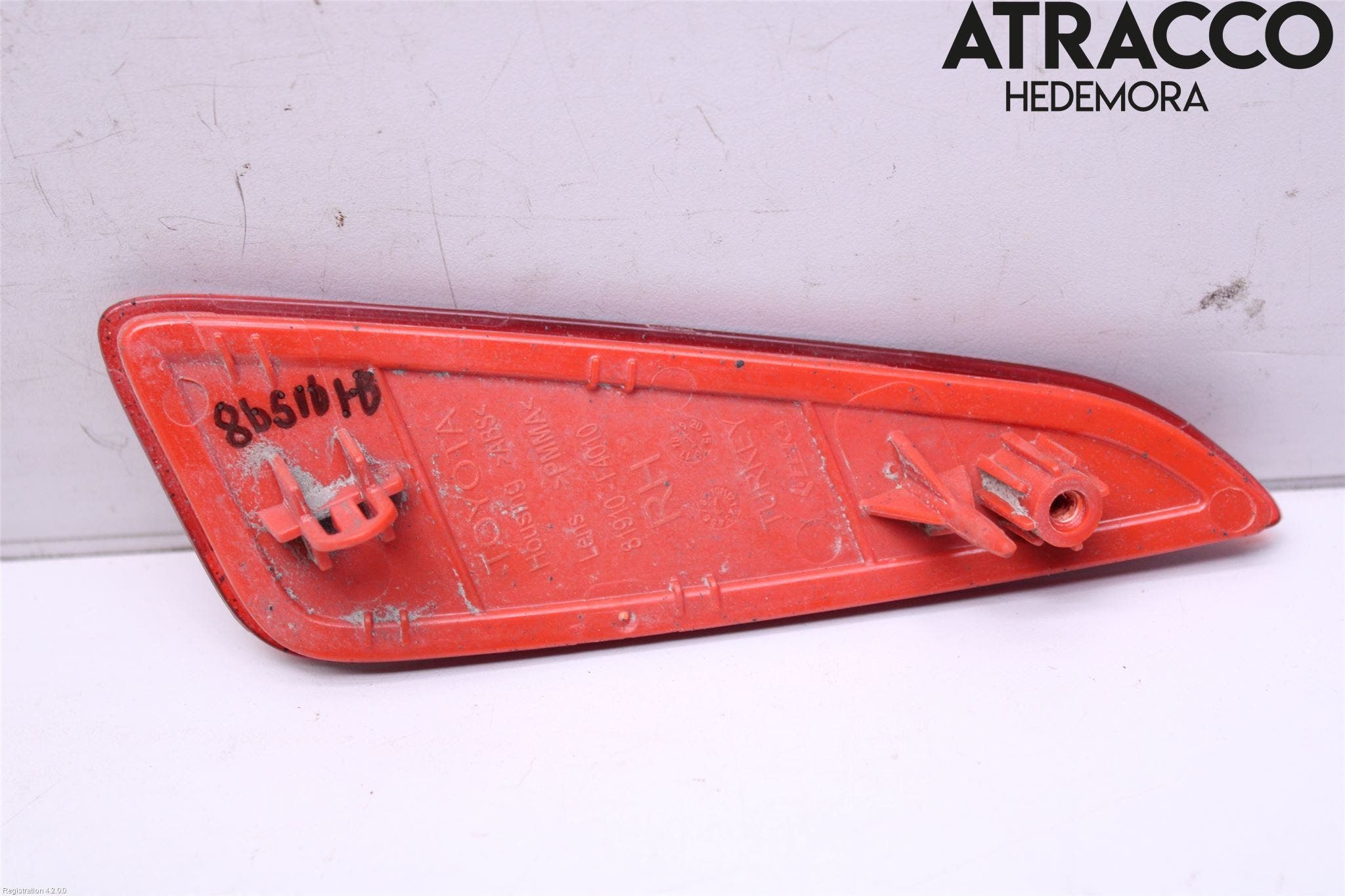 Toyota C-HR 16-23 Dimljus/Reflex Bak