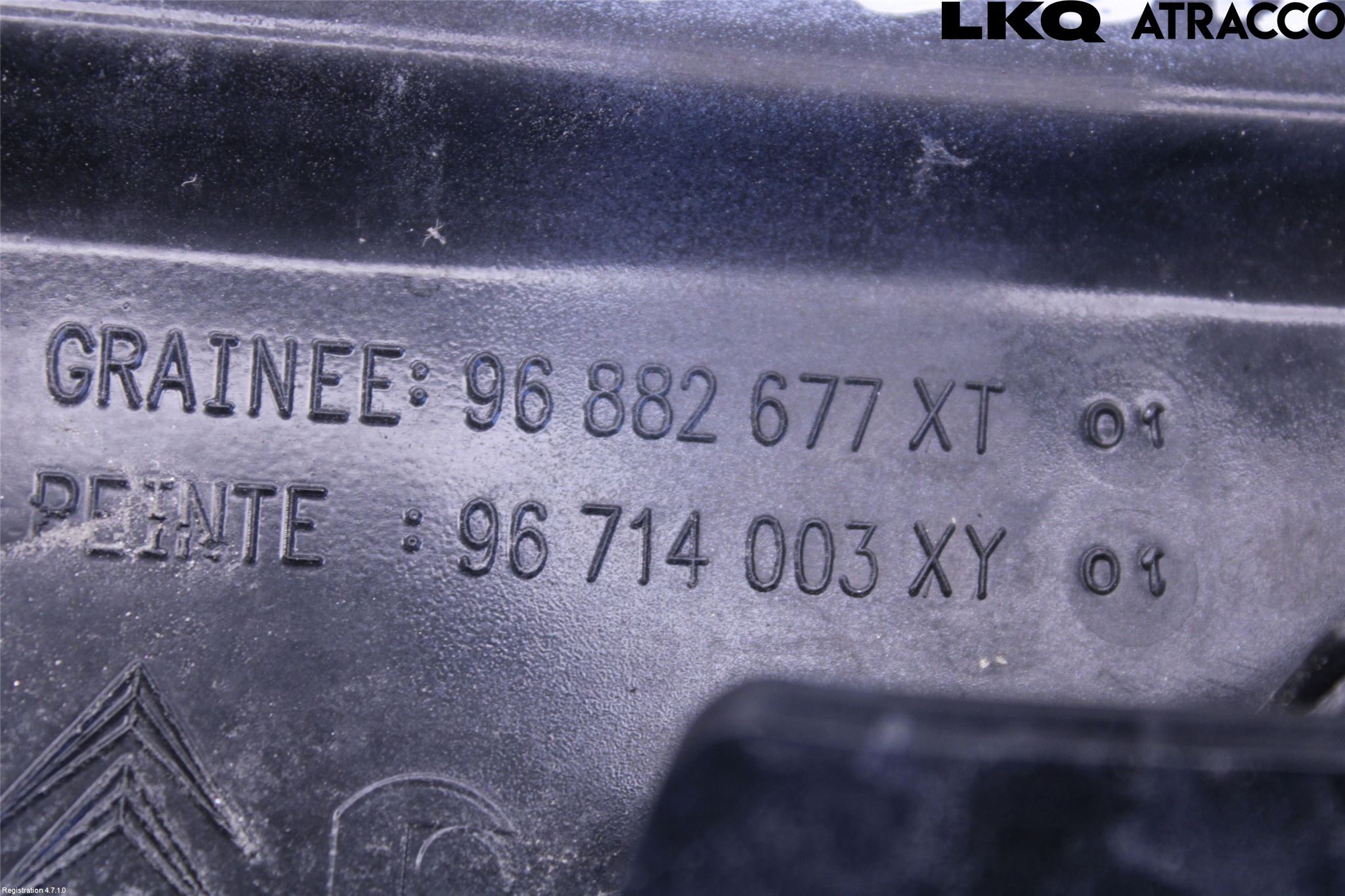 Citroen C4 II 11-18 Spoiler Baklucka