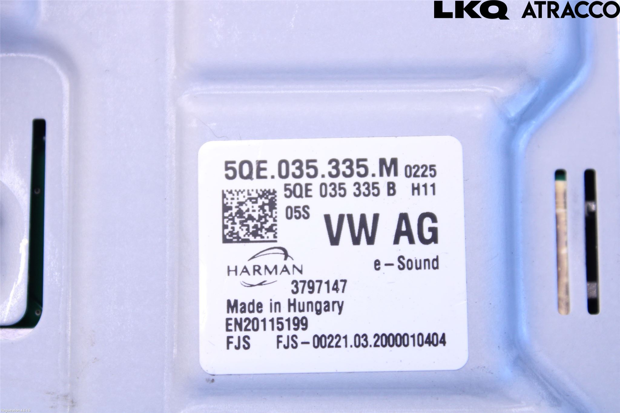 Volkswagen VW GOLF / E-GOLF VII 13-20 Styrenhet Övrigt