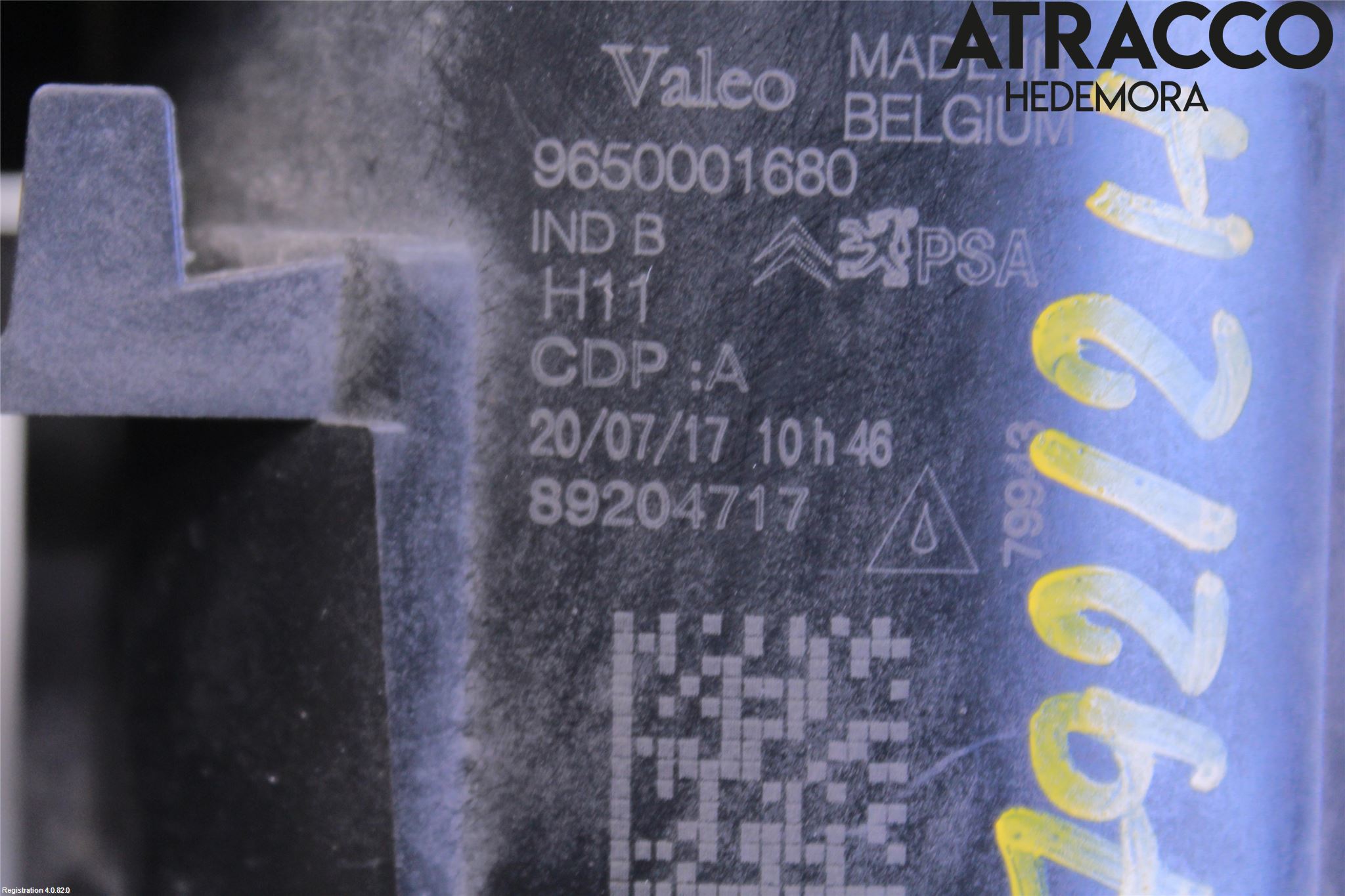 Citroen C4 GRAND PICASSO 07-13 Dimljus-Varselljus Fram