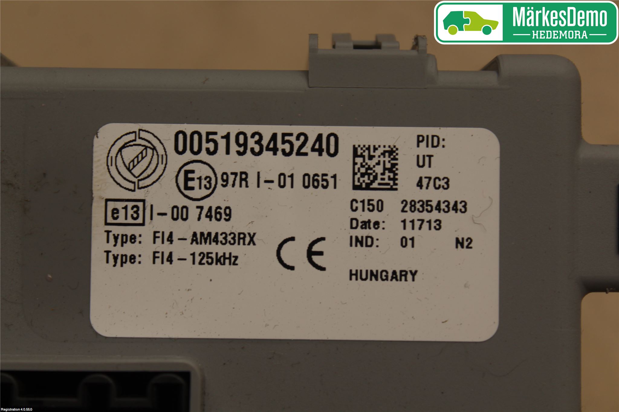 Fiat PANDA 12- Säkringsdosa-Elcentral