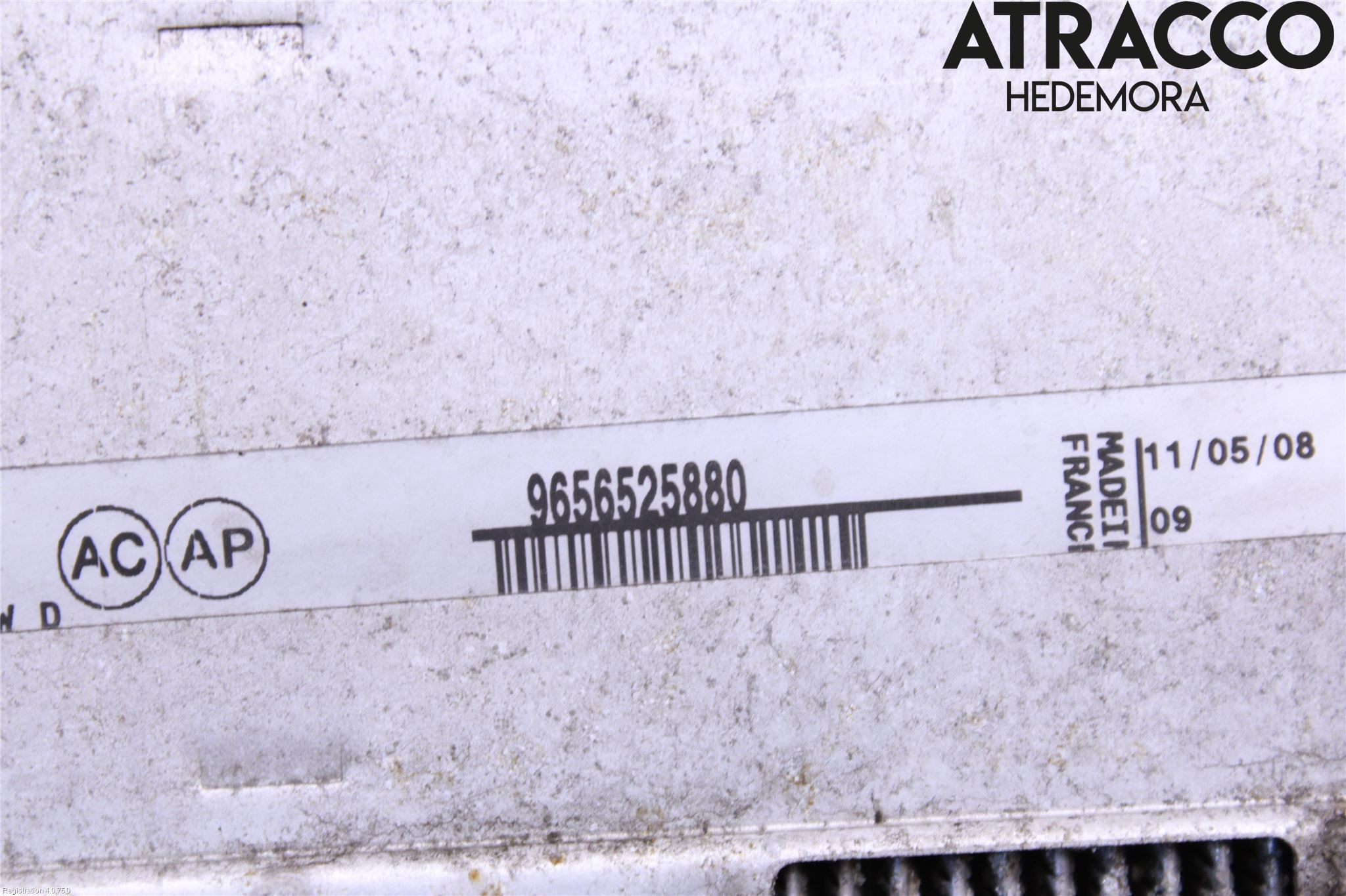 Citroen C4 GRAND PICASSO 07-13 Laddluft-Intercooler Kyl